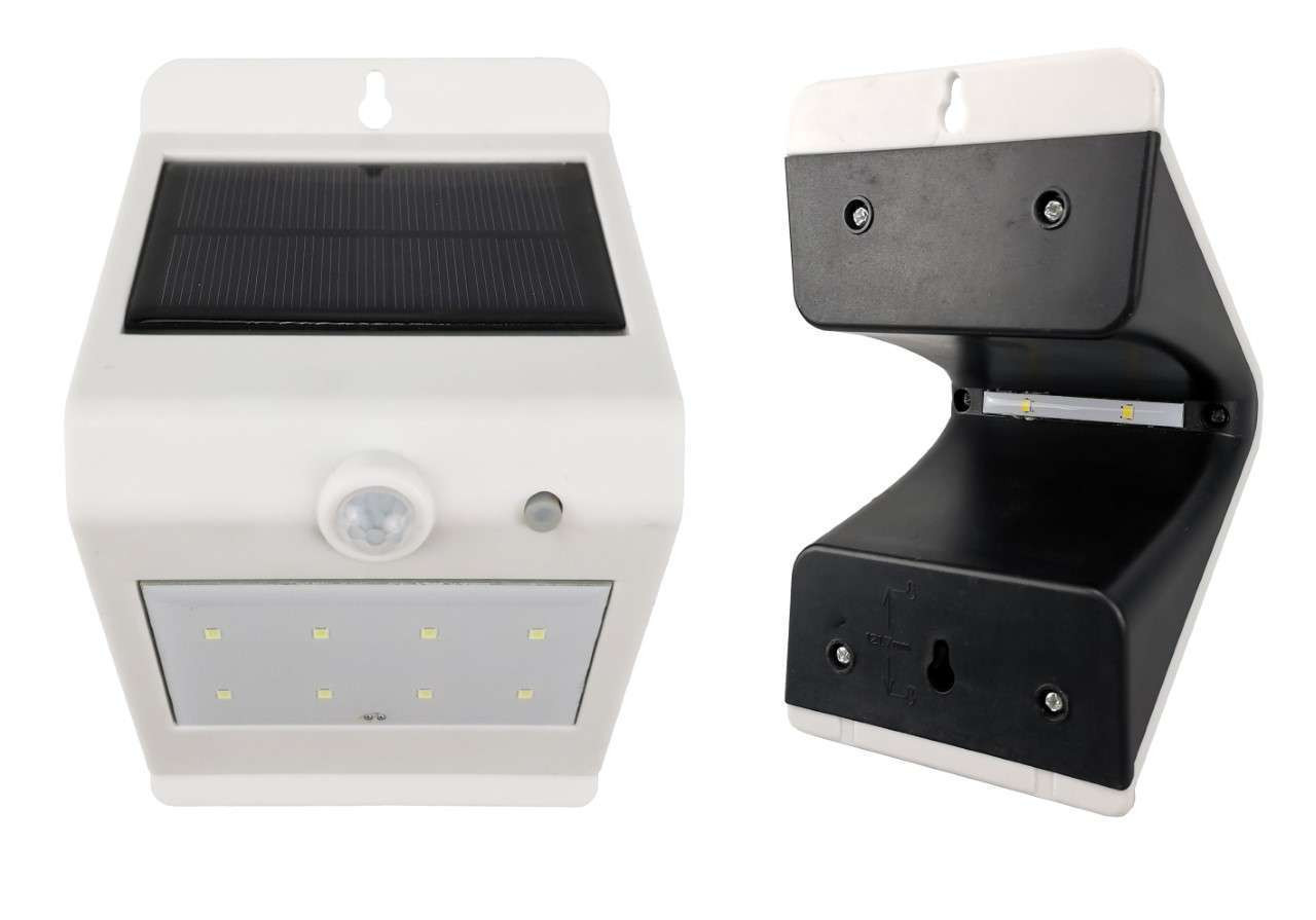 Solamate Wall Solar Sensor Light White