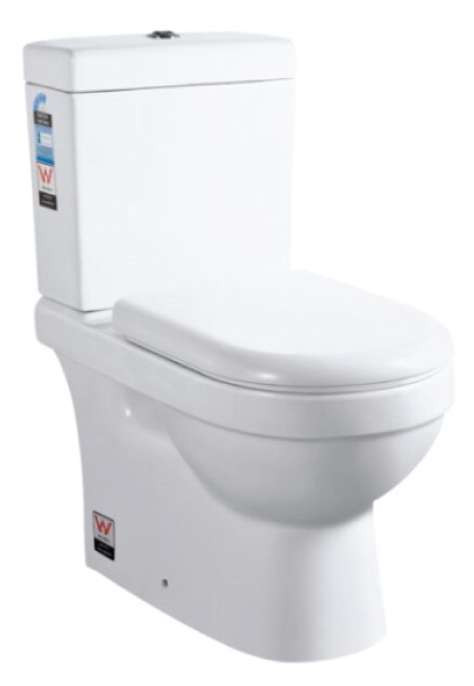 Inox Modena Toilet Suite P-Trap White