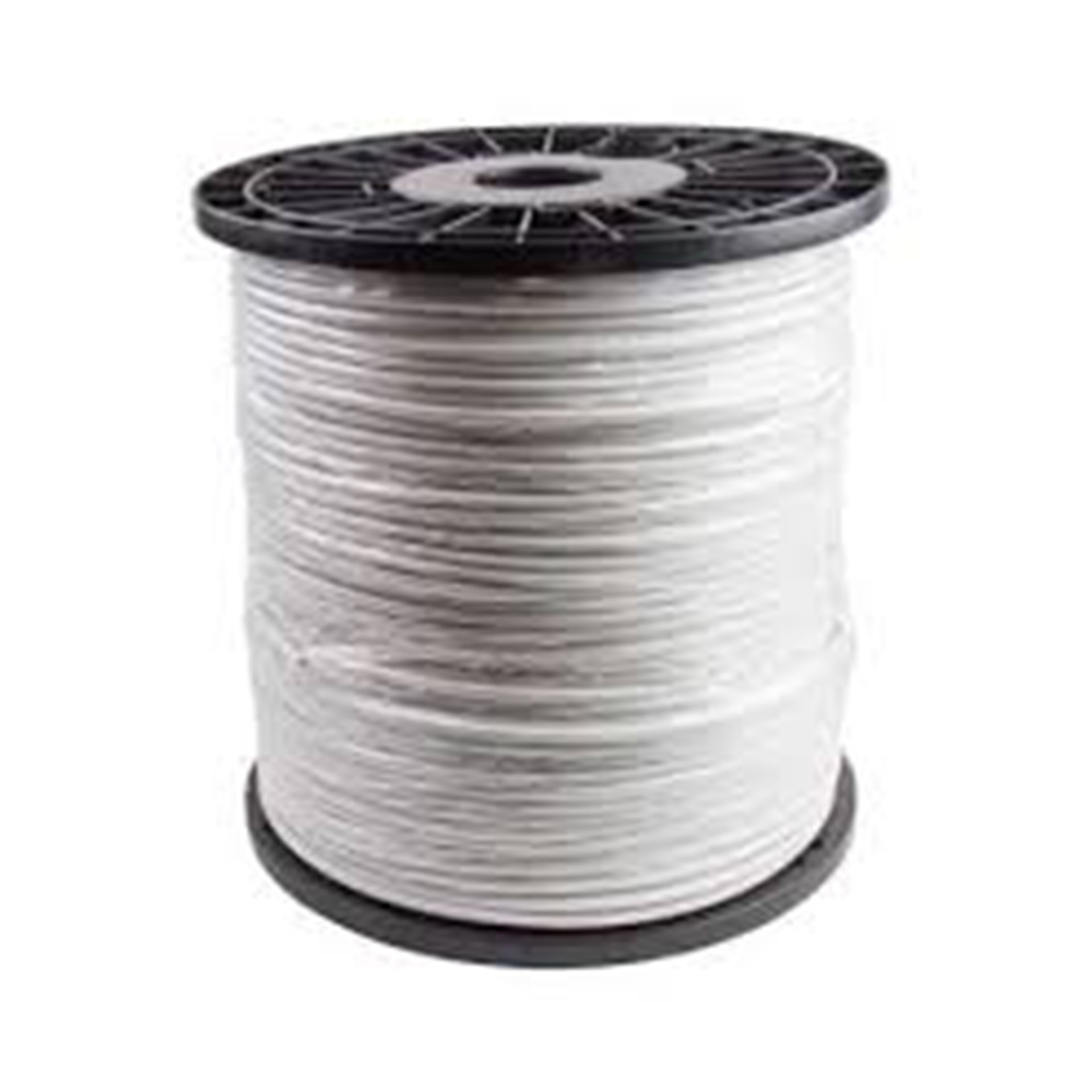 Cable 1 Core Stranded 10.0mm White (500m Drum)