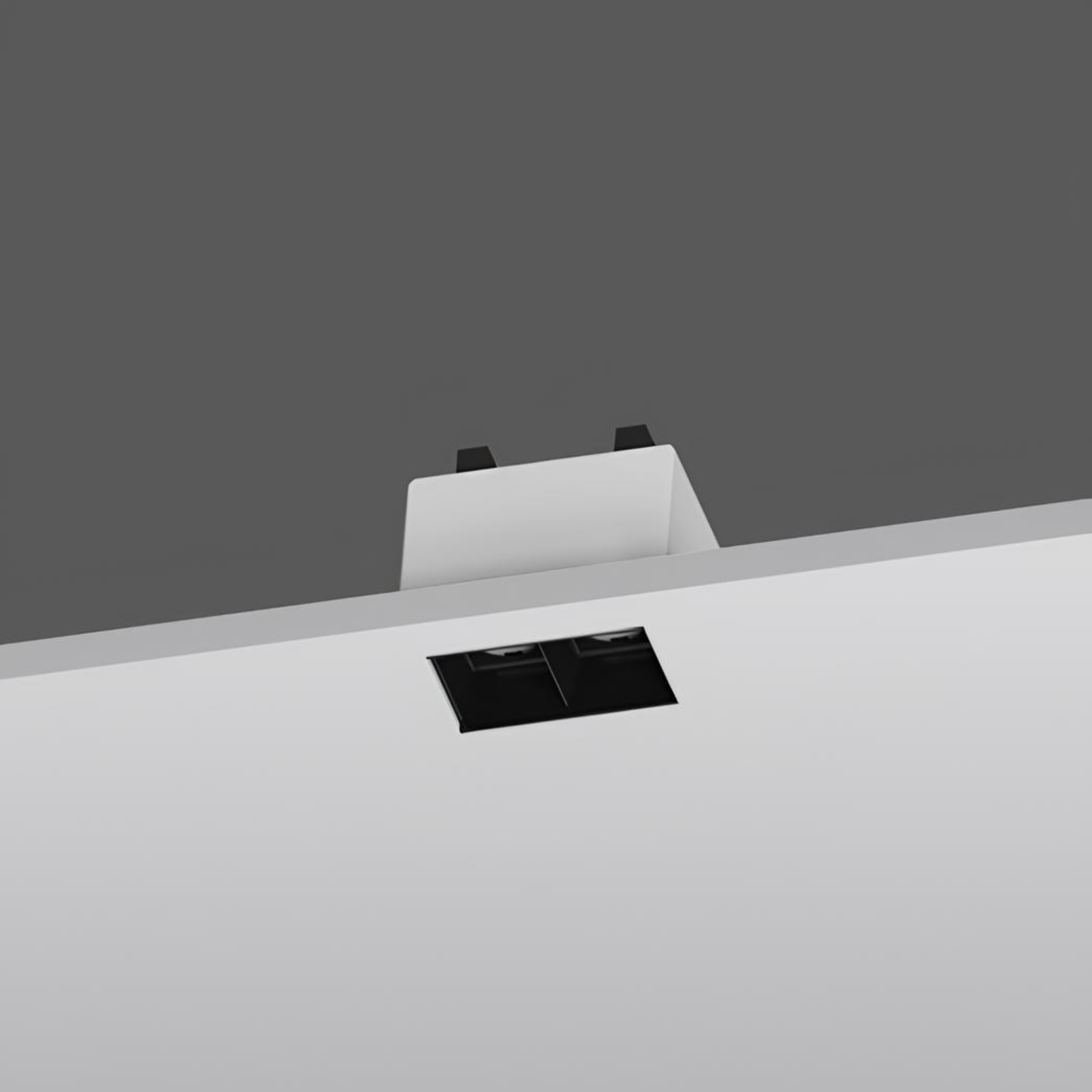 LED Downlight Trimless 5w 3K Non-Dimmable L88 x W66 x H56mm Cutout: 65 x 40mm 15D Beam White IP20