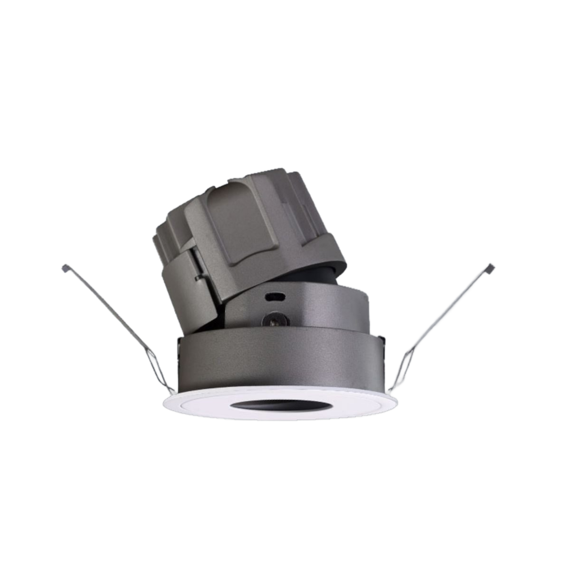 LED Downlight Recessed 15w 3K Non-Dimmable 82xH85mm Cutout:75mm 36D Beam Black IP20