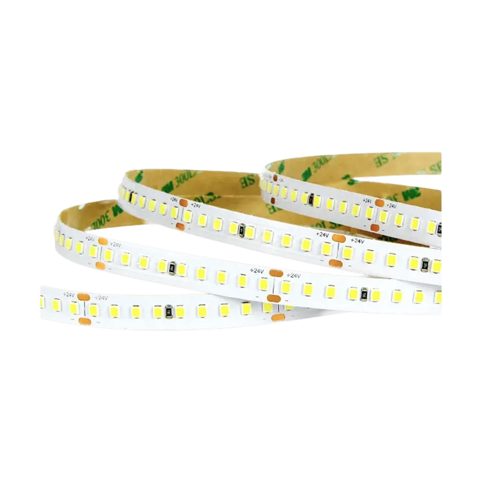 LED Strip 24V High Efficiency 18w/m 4000K 3350lm/m IP65 PCB-10mm Cutting Unit: 50mm