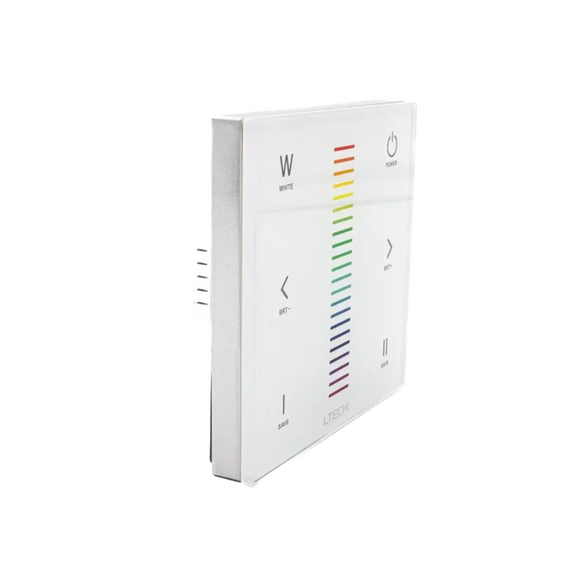 Control Gear Ltech E4 Single-zone Touch Panel -RGBW Size:86x86x36mm