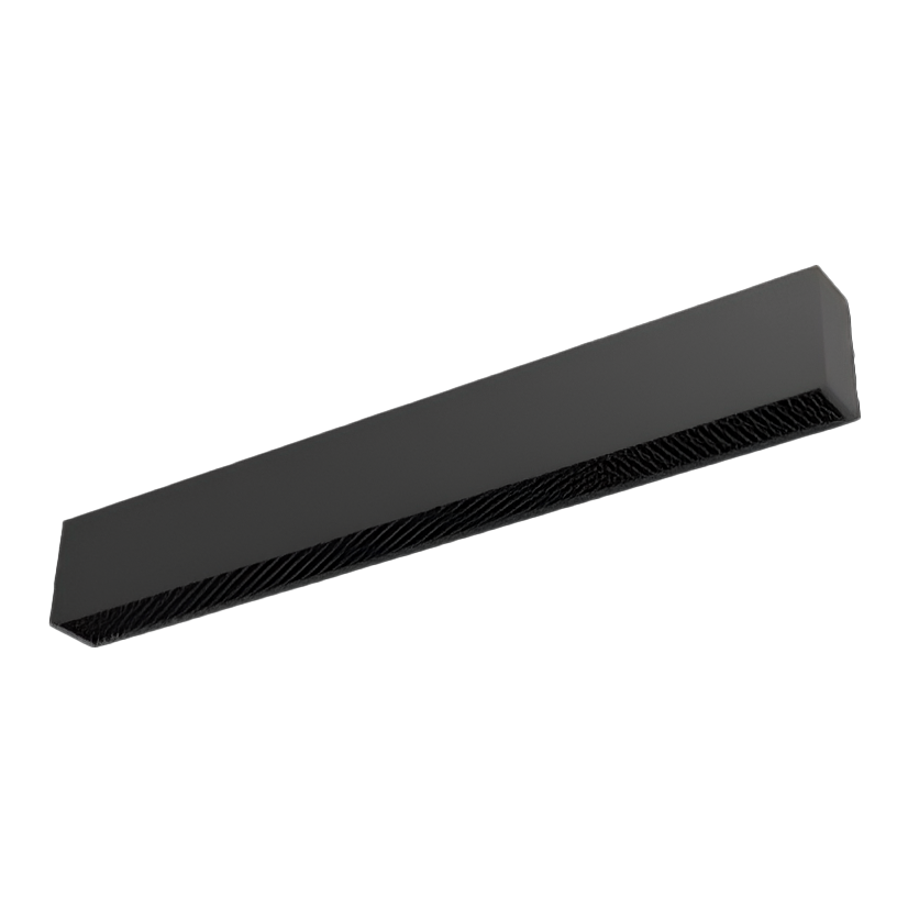 Linear Luminaire Line40 Louver Light 34w 3CCT Size:1500x44.8x83mm Black