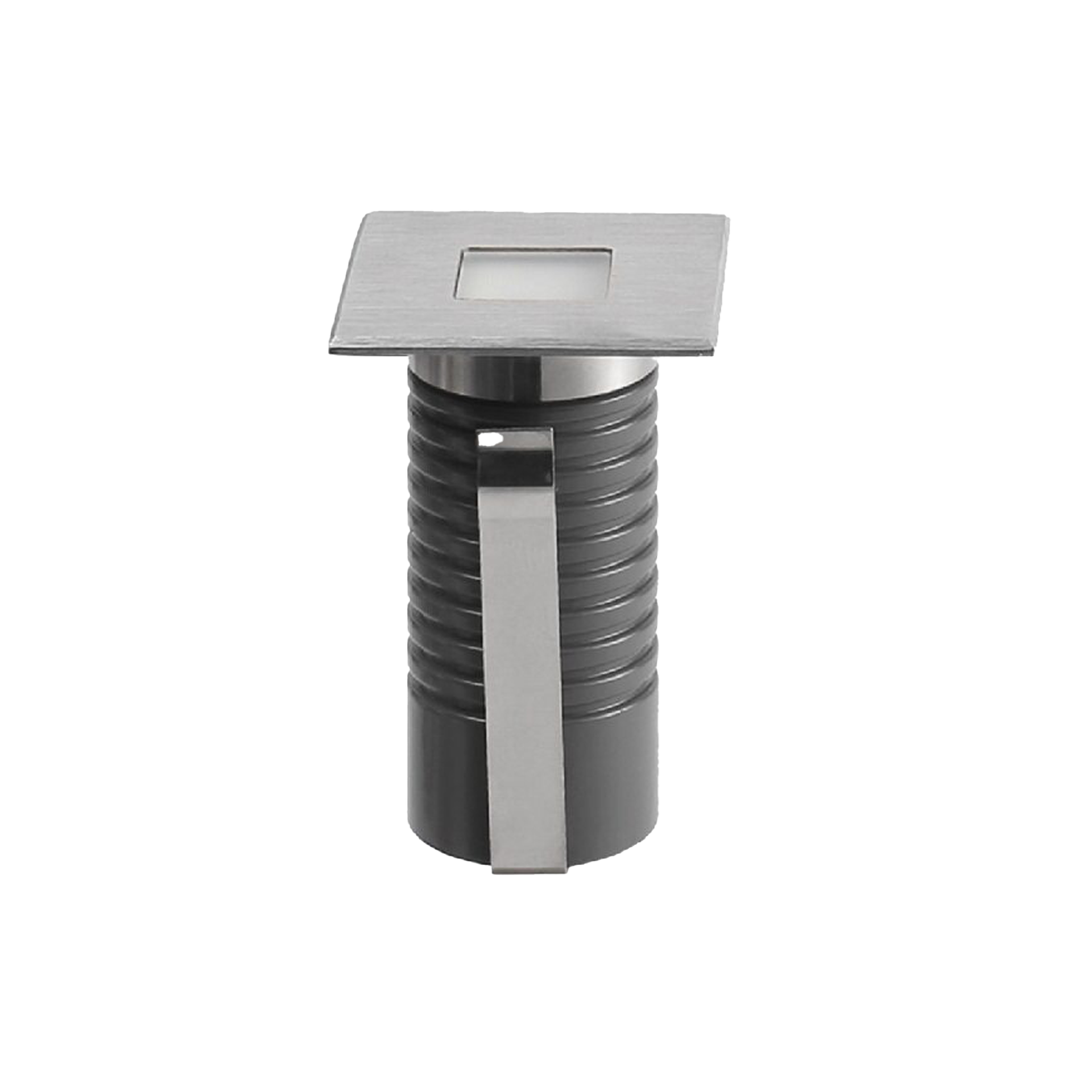 Inground Spotlight 1.2w DC24V 25D Beam 3K Size:38x68mm Cutting:50mm Stainless Steel IP67