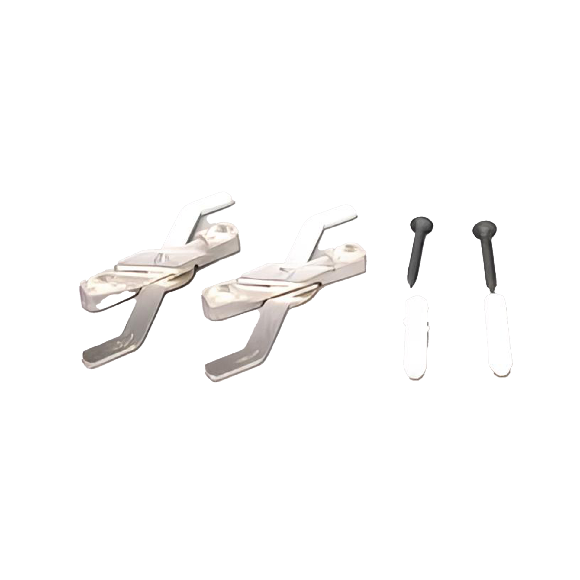 Linear Luminaire Line60 Surface Mounting Kit (2pcs/set) Size:90.5x54x5.9mm