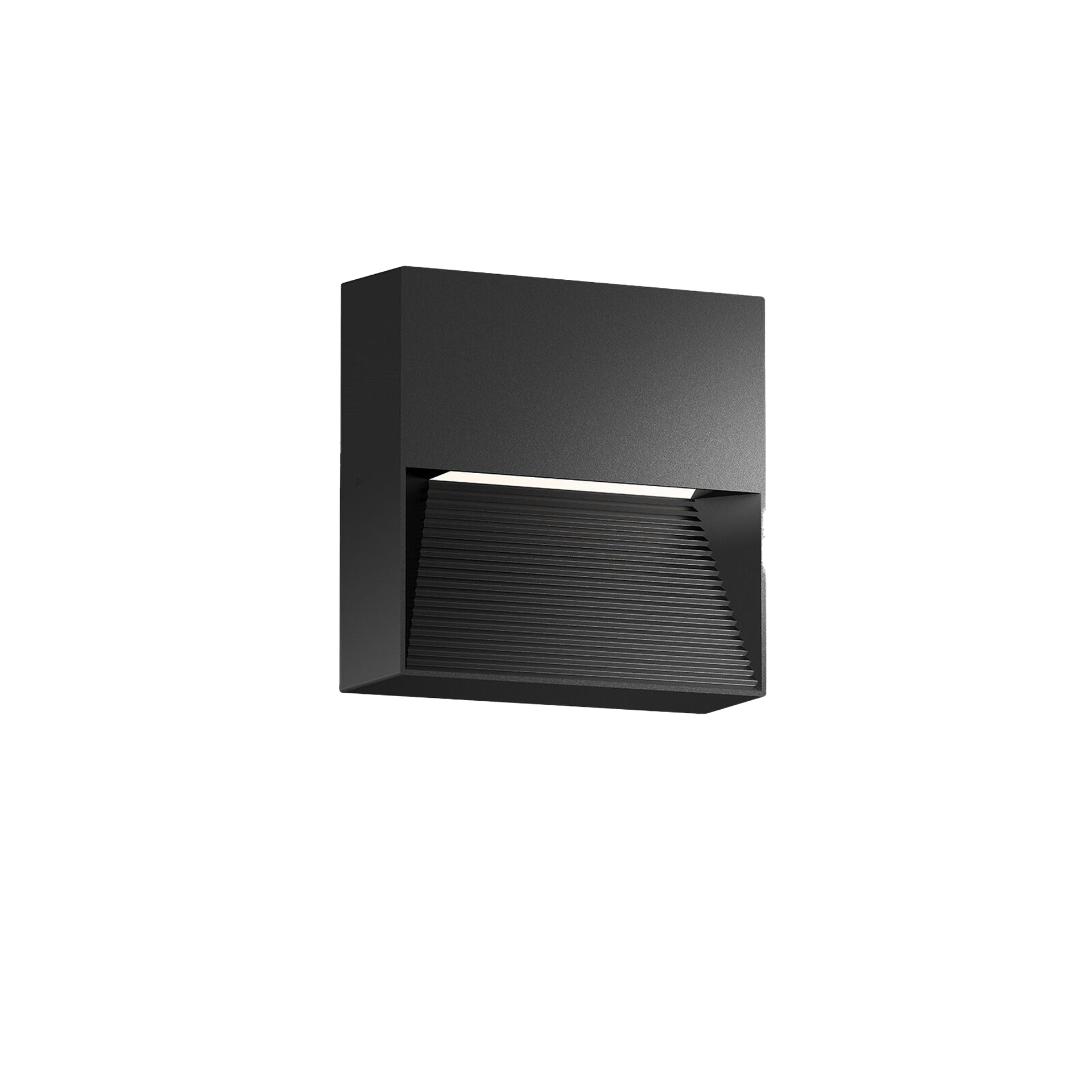 LED Step Light Exterior Surface Mounted 8w 70D Beam Size:180x180x40mm Black IP65