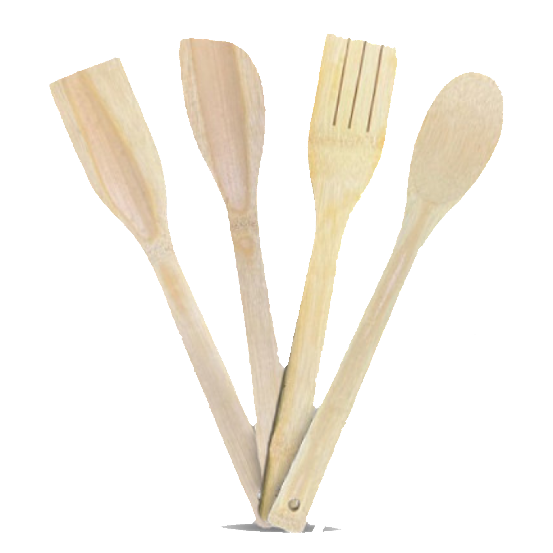 UBL Wooden Spoon Set 4pcs