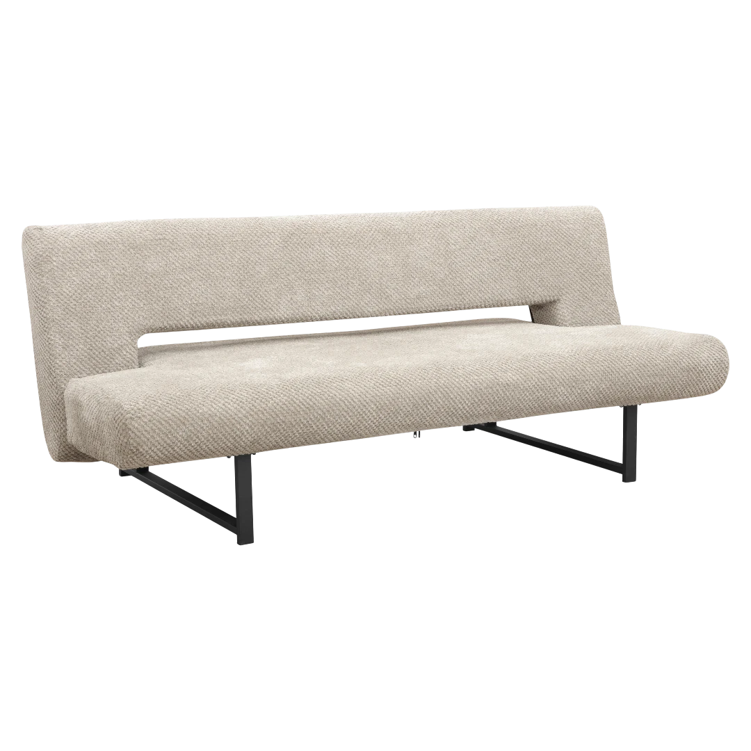 LandMega Fabric Sofa Bed Grey #SF-N2443