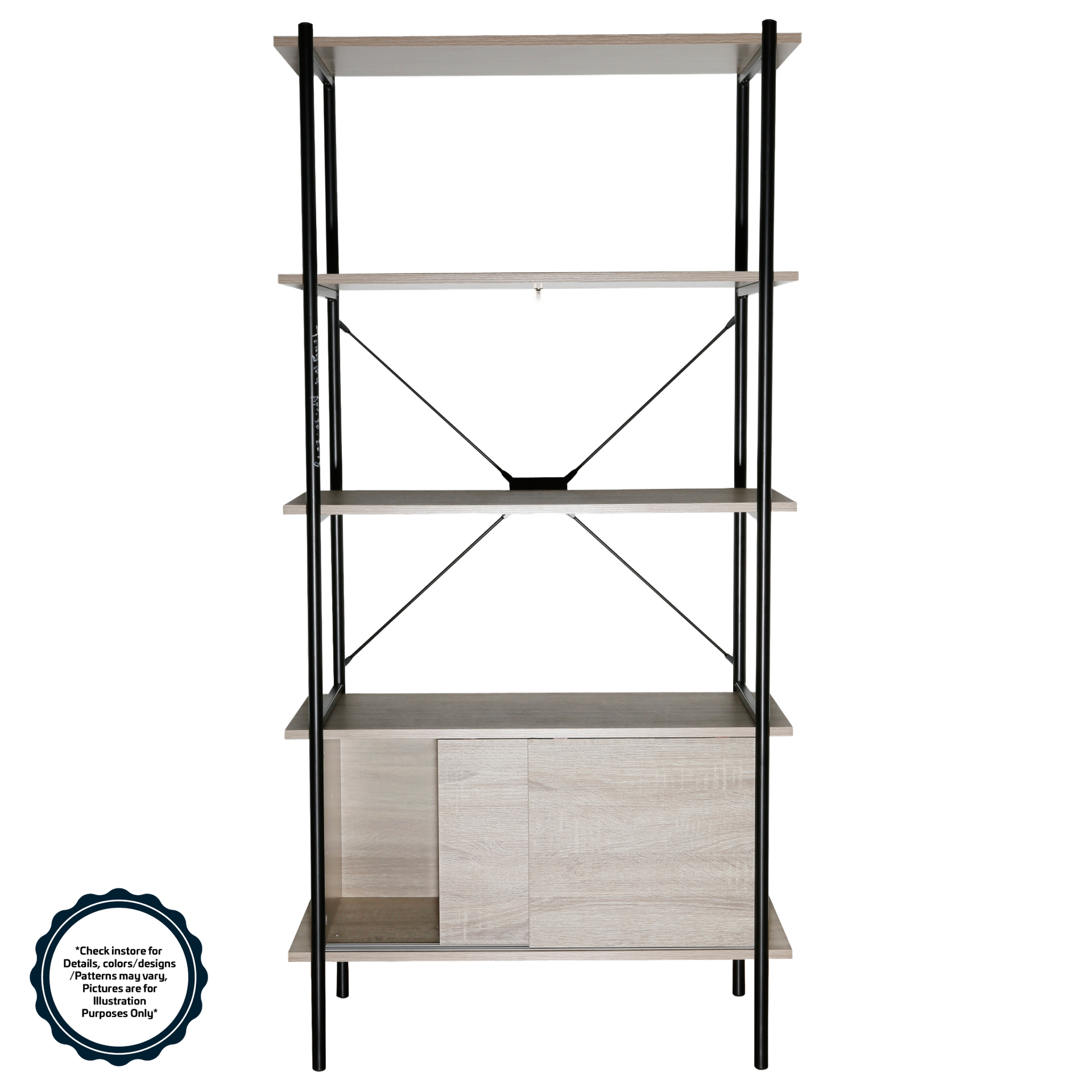 LandMega Multipurpose Shelf L800 x W400 x H1627mm #BS1741MH