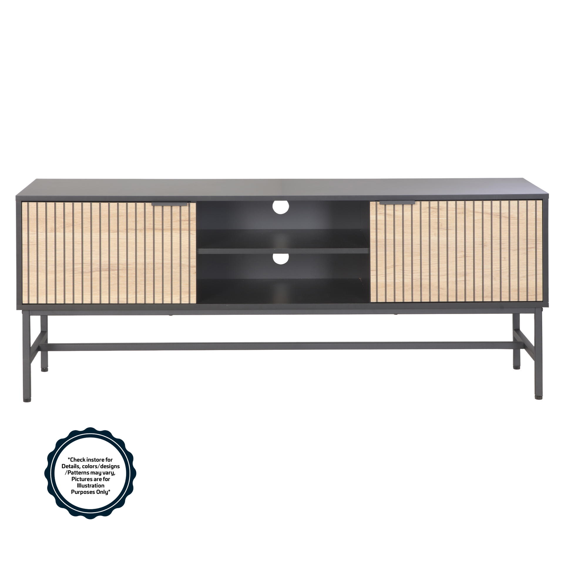 LandMega TV Cabinet L1800 x W400 x H600mm