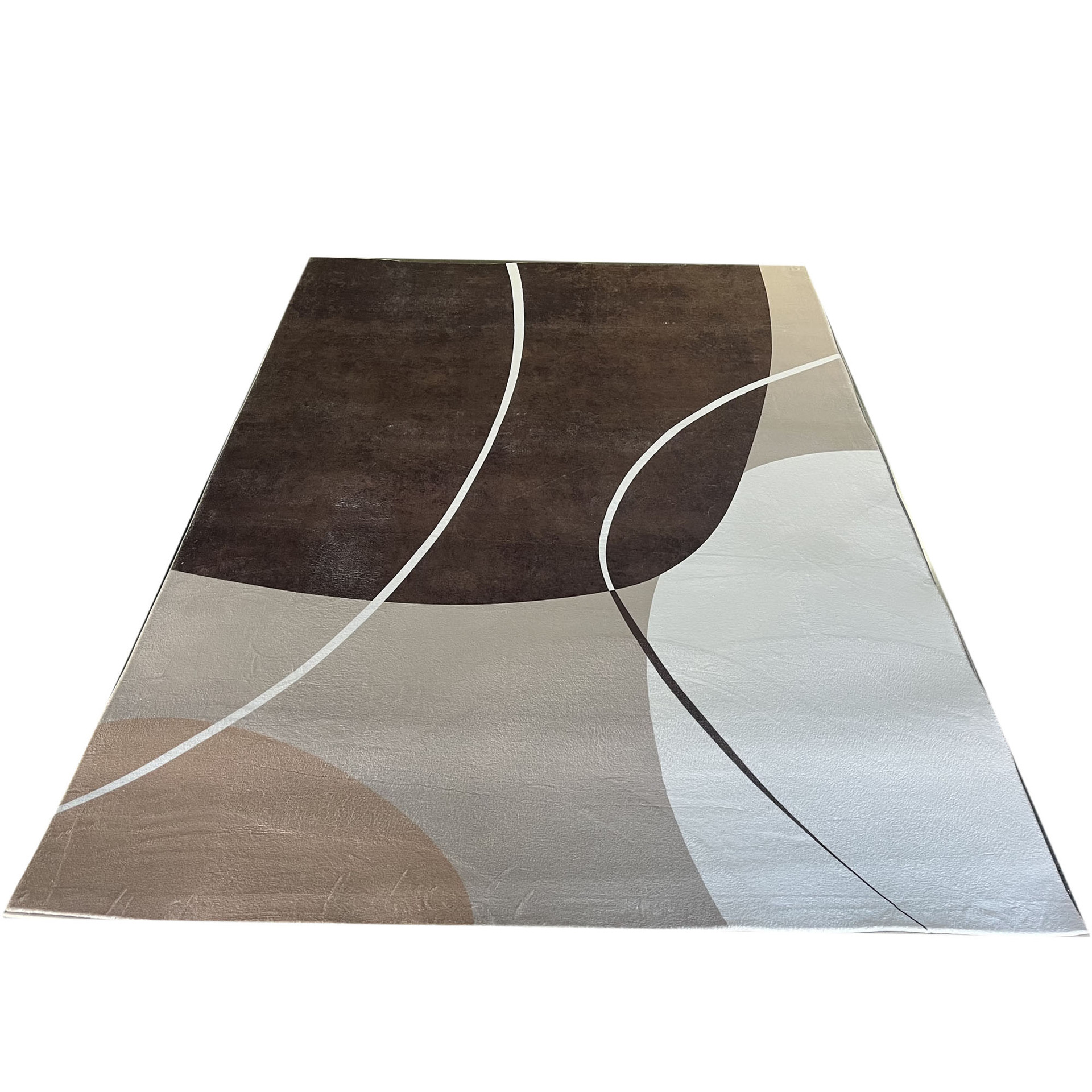 Alina Printed Rug L290 x W220cm Brown #BJSS-18