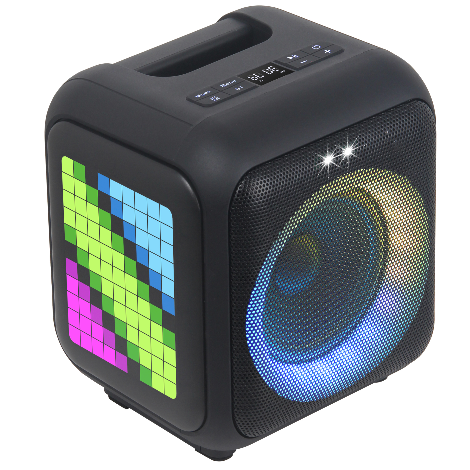 Home Basics Portable Bluetooth Speaker RMS Power 40W 6.5" Woofer 4500mAh