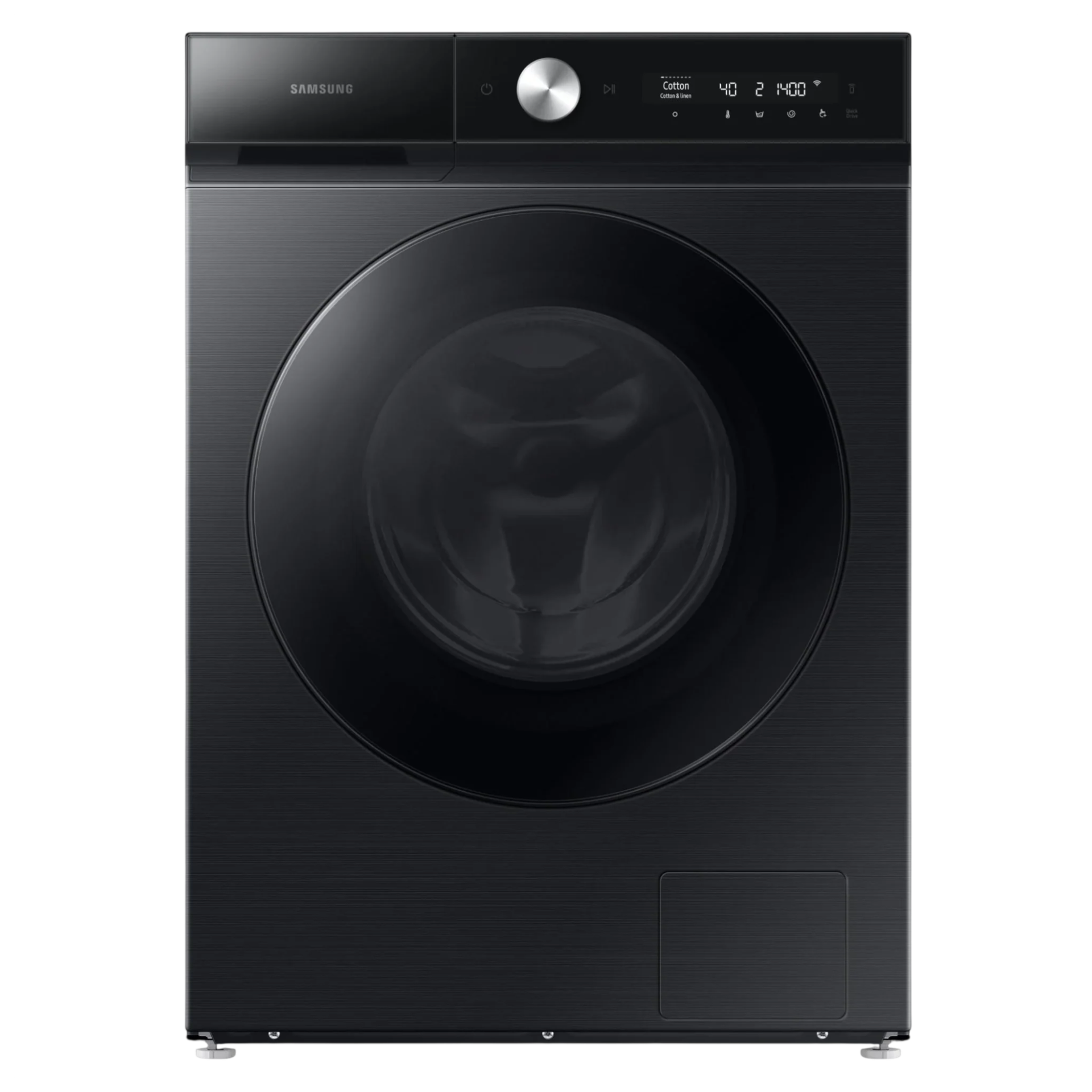 Samsung Front Load Smart Auto Washer 12kg Bubblewash Black