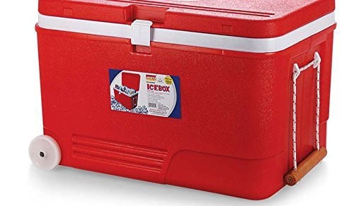 Aristo Ice Box with Ventwith Wheels 110L