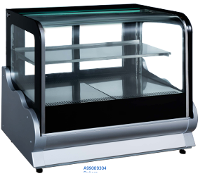 Dukers Commercial Counter Top Cake Display Cooler 95L
