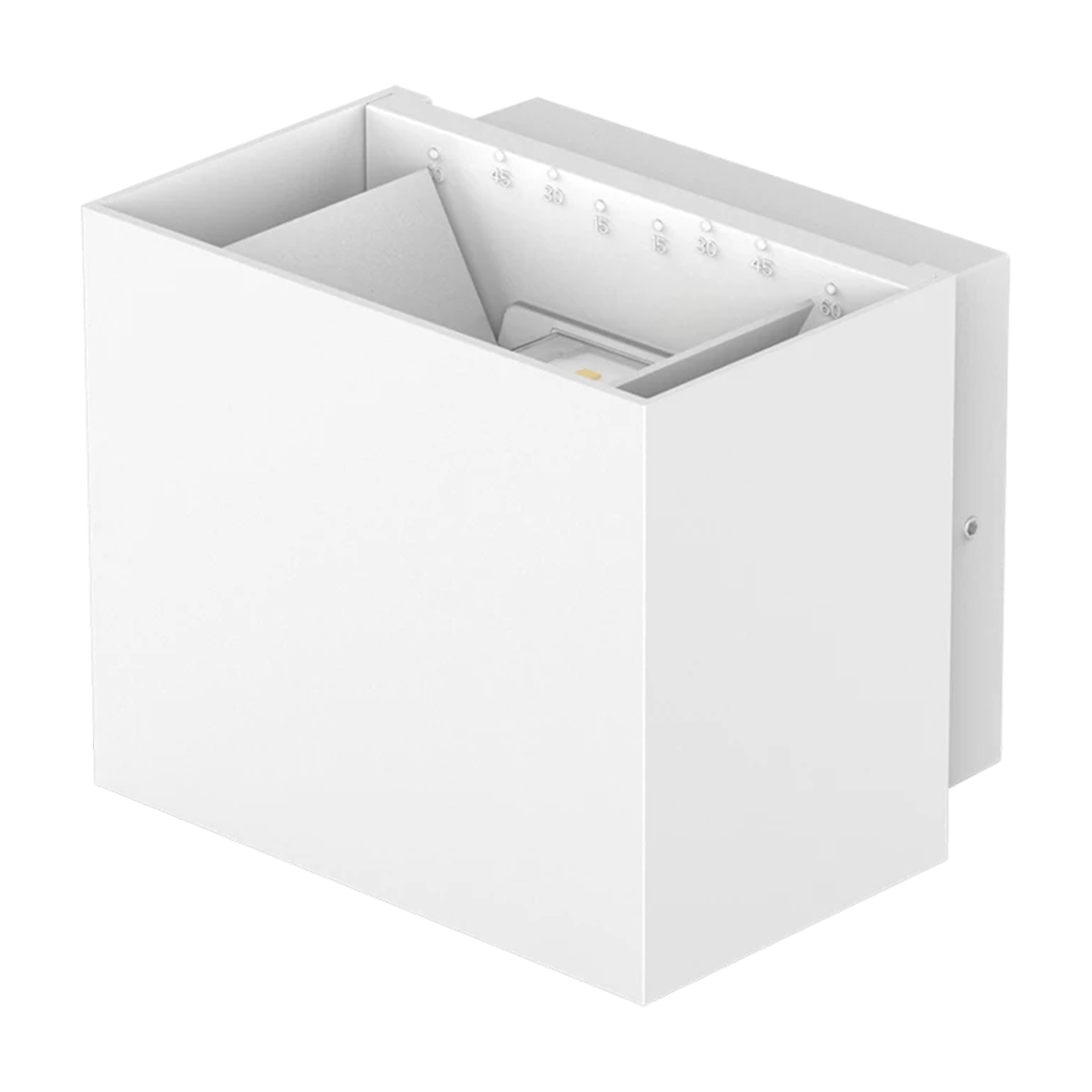 Wall Light 2 x 5W 3K White IP65