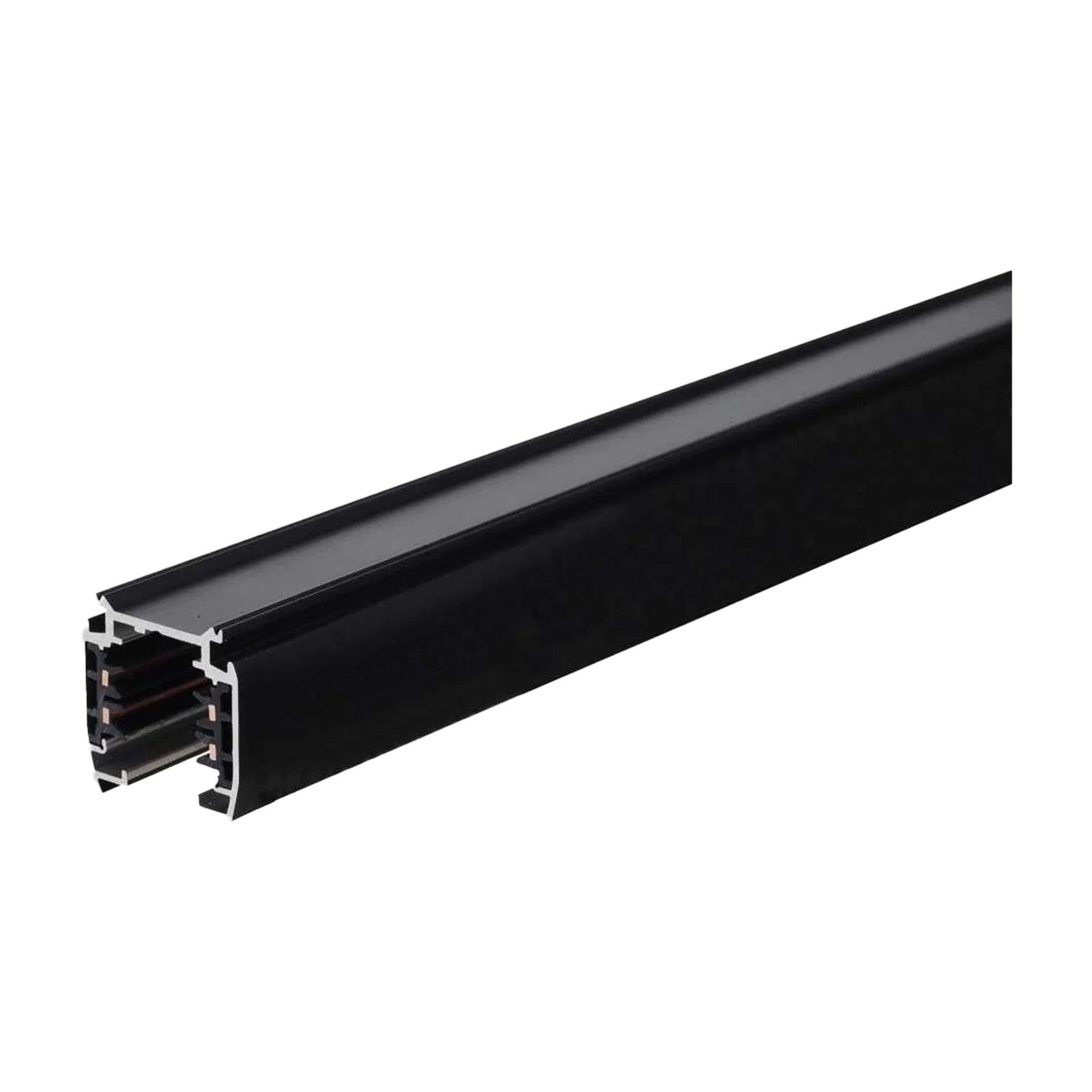 Standard Track 4 Wire & 3 Circuits Black Finish 3m
