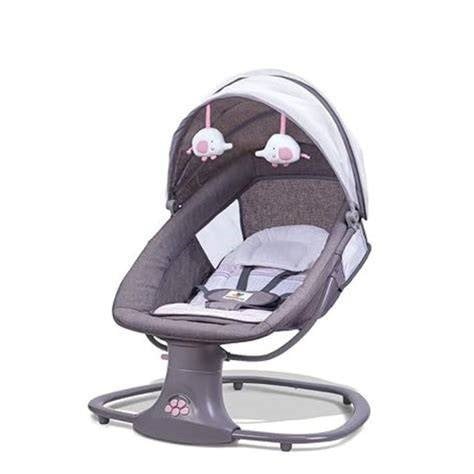 Baby Rocking Chair with Adjustable Back & Foot Rest