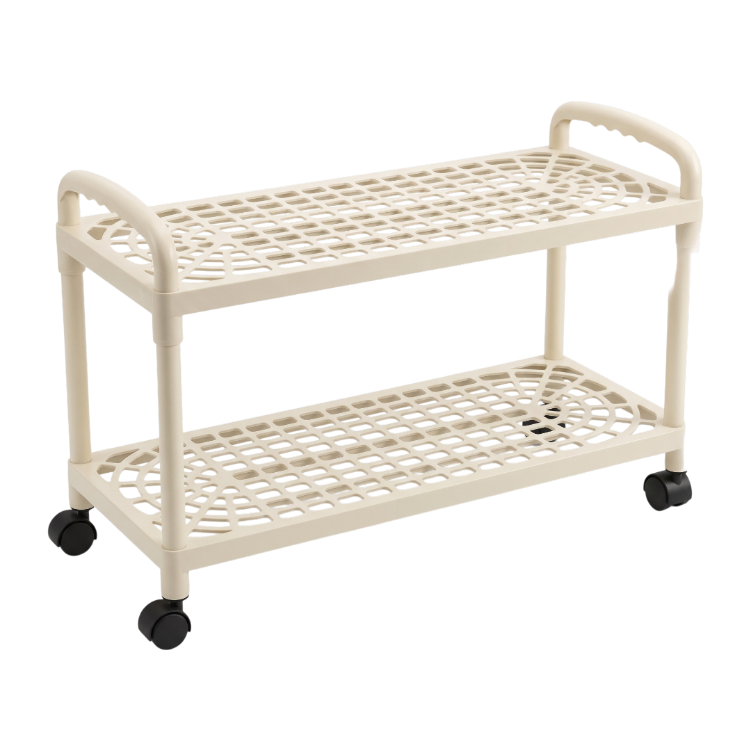 Shoe Rack 2 Layer with Wheels