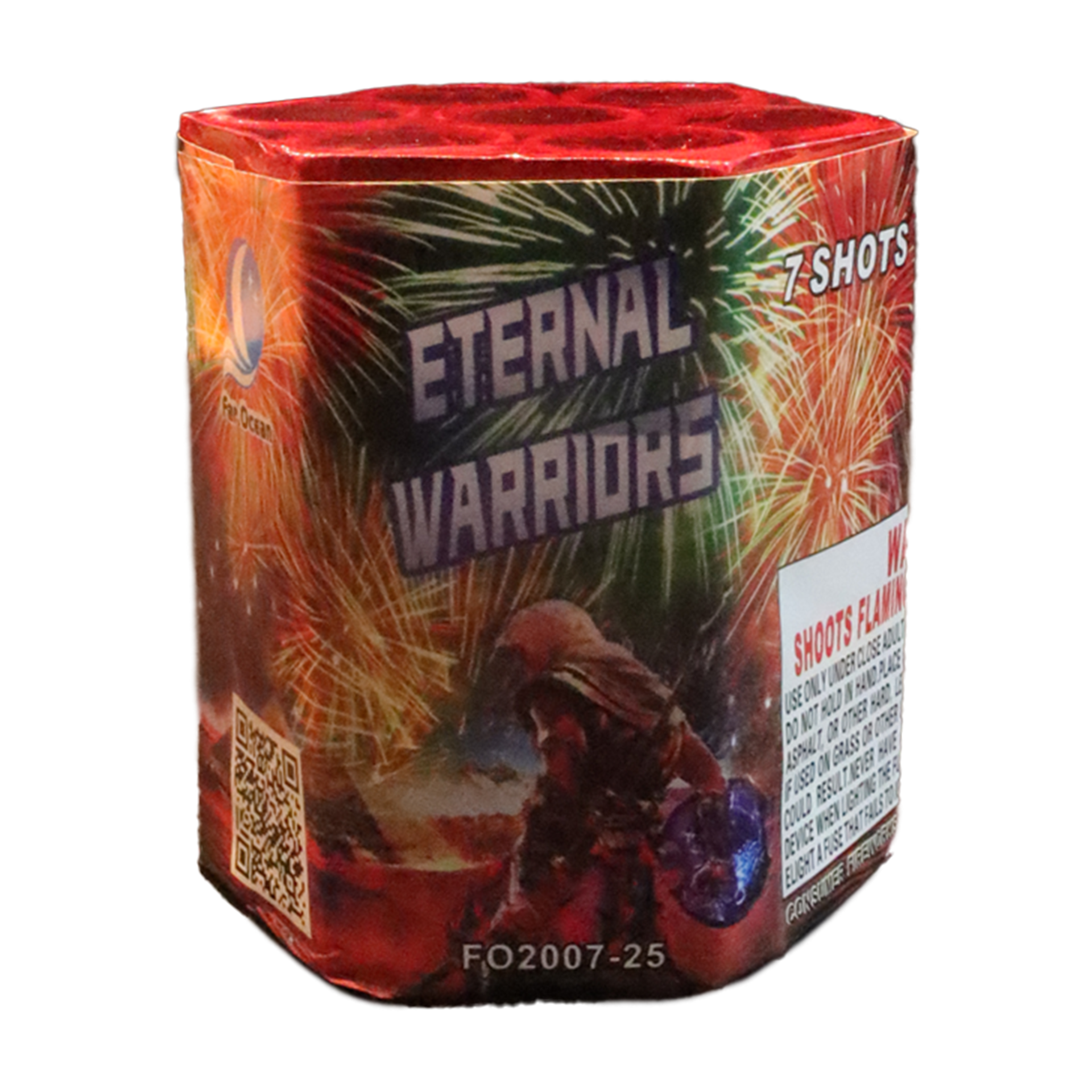 Fireworks - Eternal Warriors 7 Shots Cake