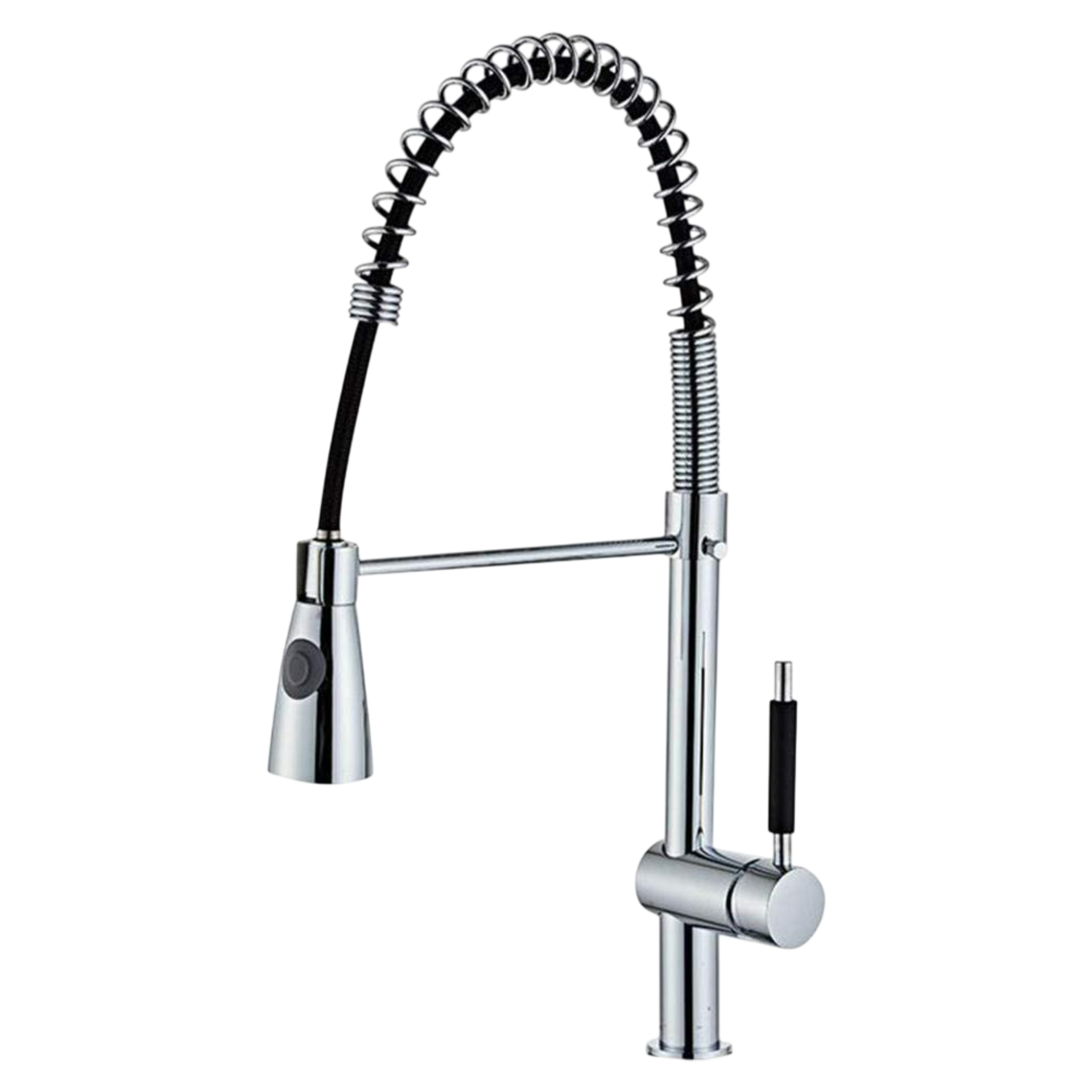 Fyeer Nozzle Brass Body Tap Pull Down Spray Chrome