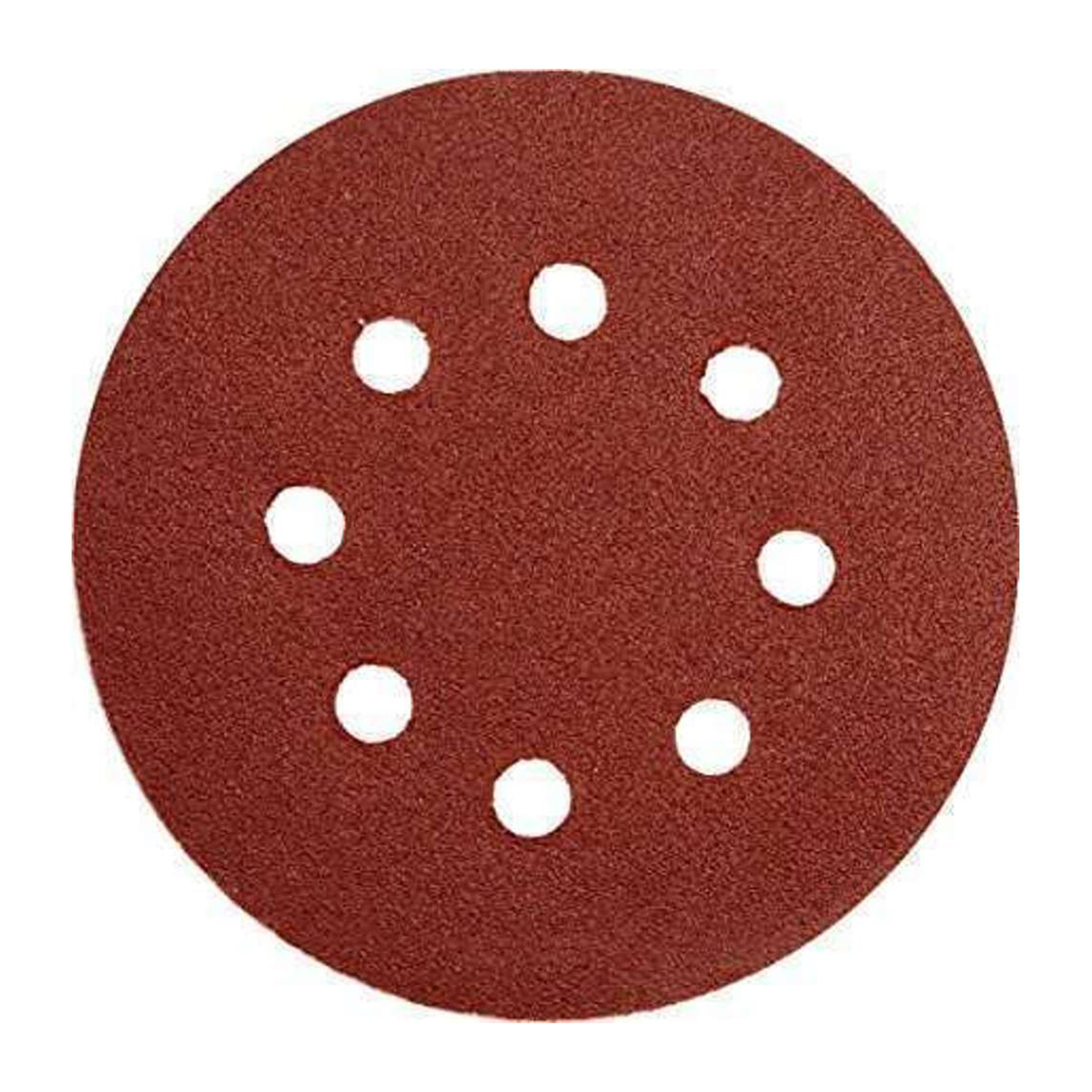 Tolsen Velcro Abrasive Discs 8 Hole x 125mm G120 5pc
