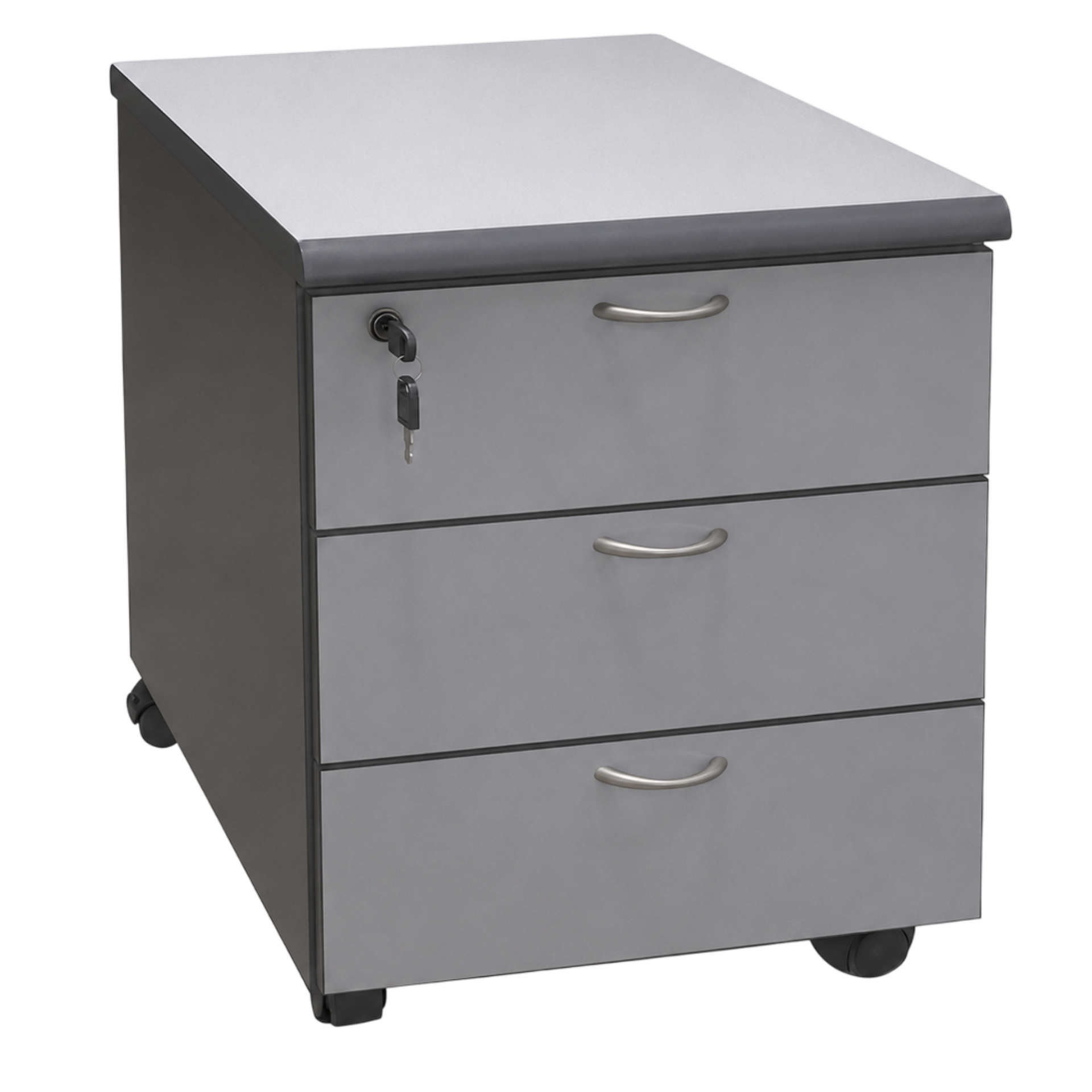 Acmi Atlis Mobile Pedestal Top L400 x W485 x H25mm Grey