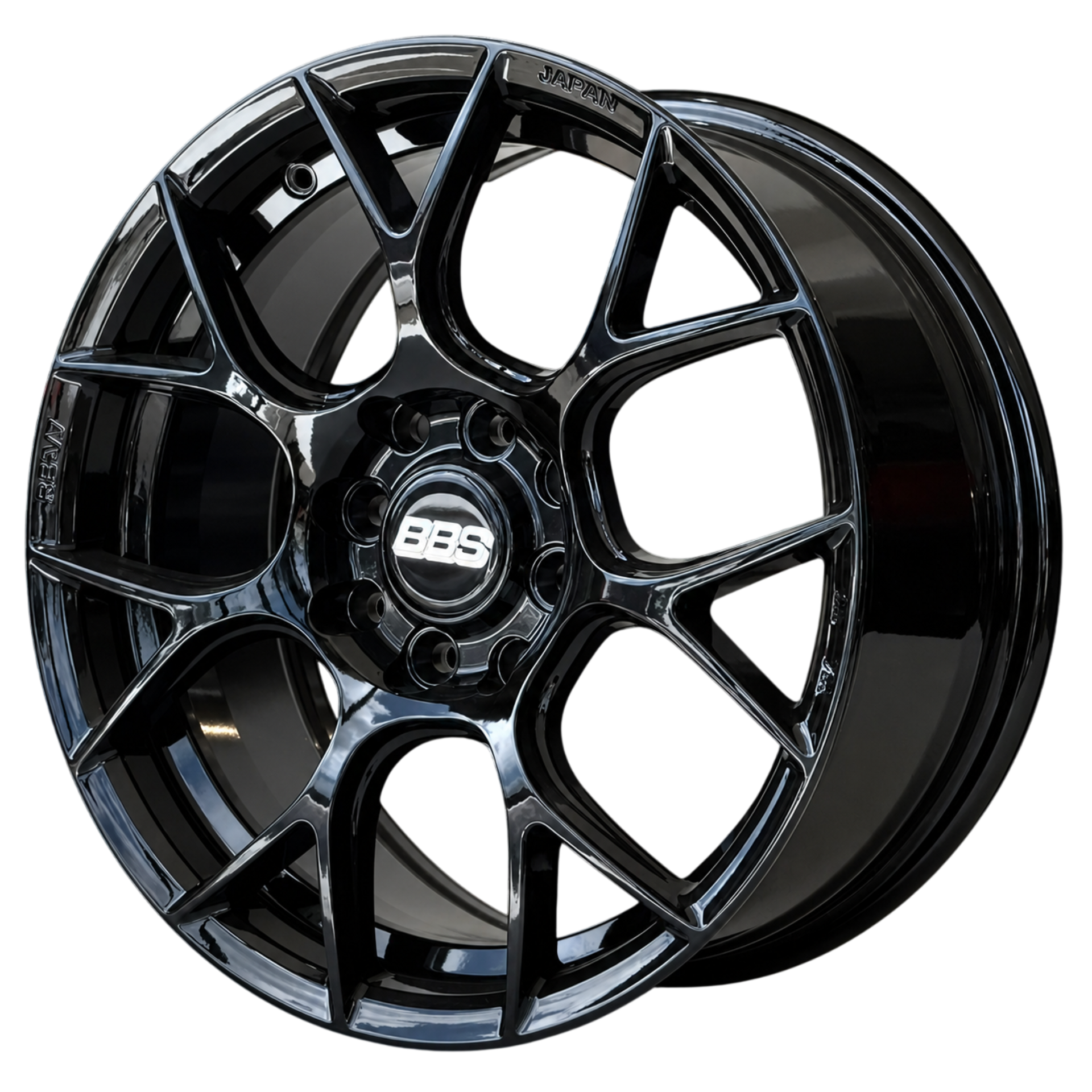 Midnight Shadow Magwheels 4 x 100 15" with Wheelnut/Connector 4 Set