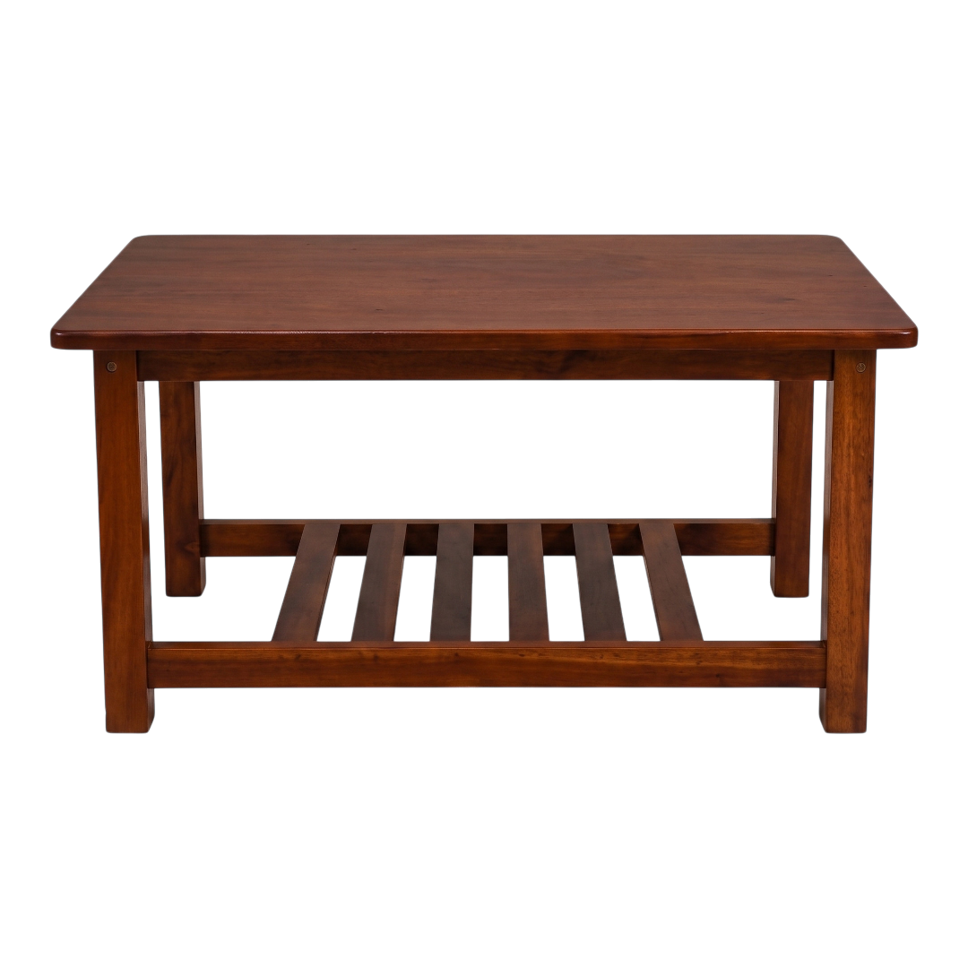 Perfecto Coffee Table Solid Mahogany L1000 x W600 x H500mm