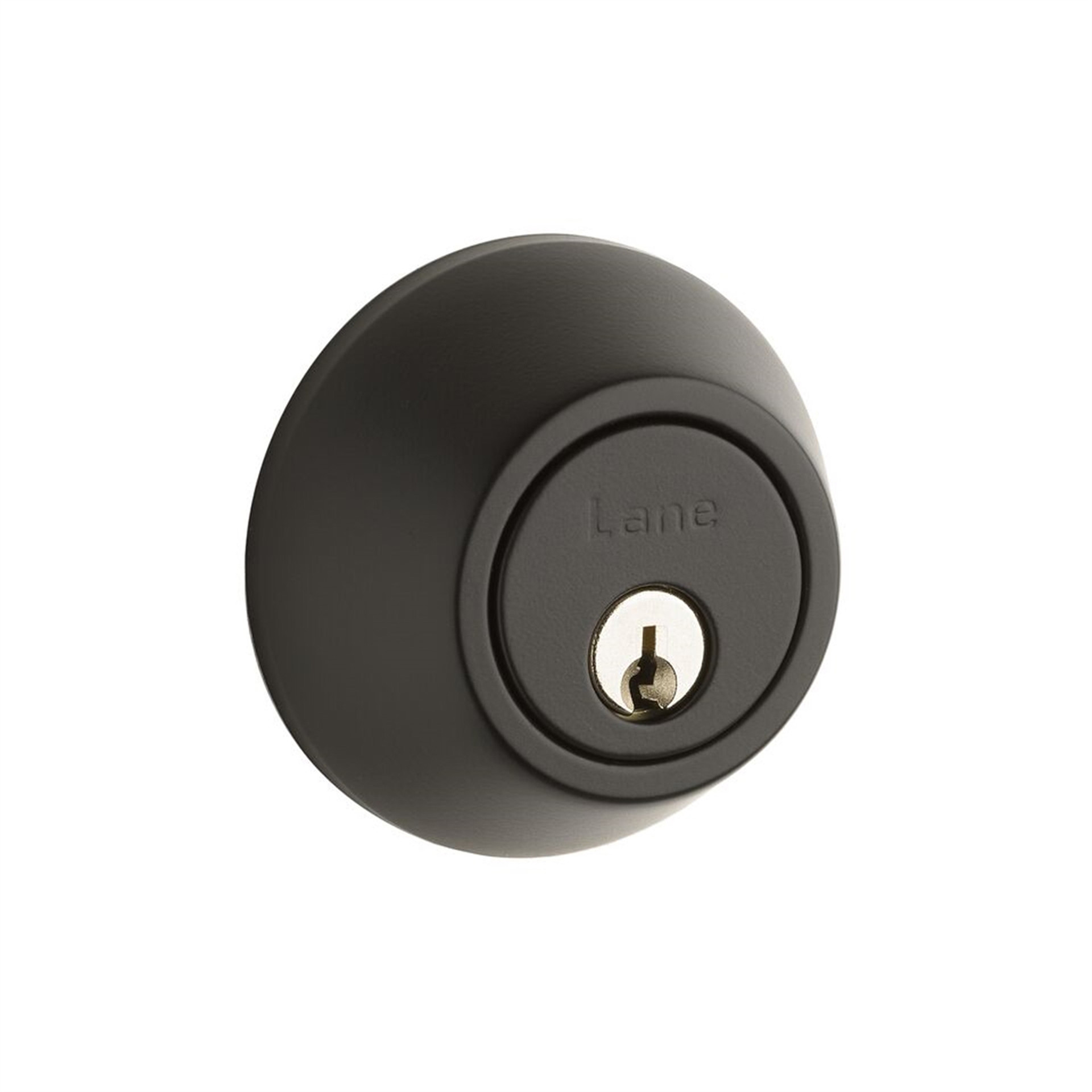 Lane Deadbolt Double Cylinder Matte Black