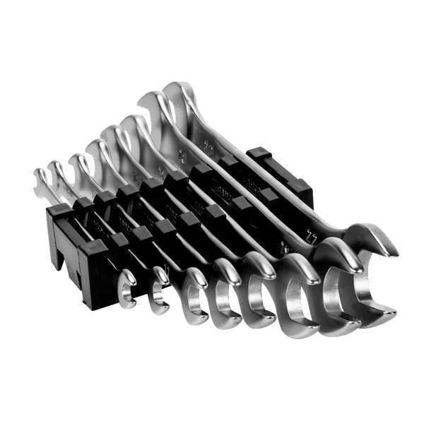 Combination H/D Spanner R/O/E (8pc) 6-22mm