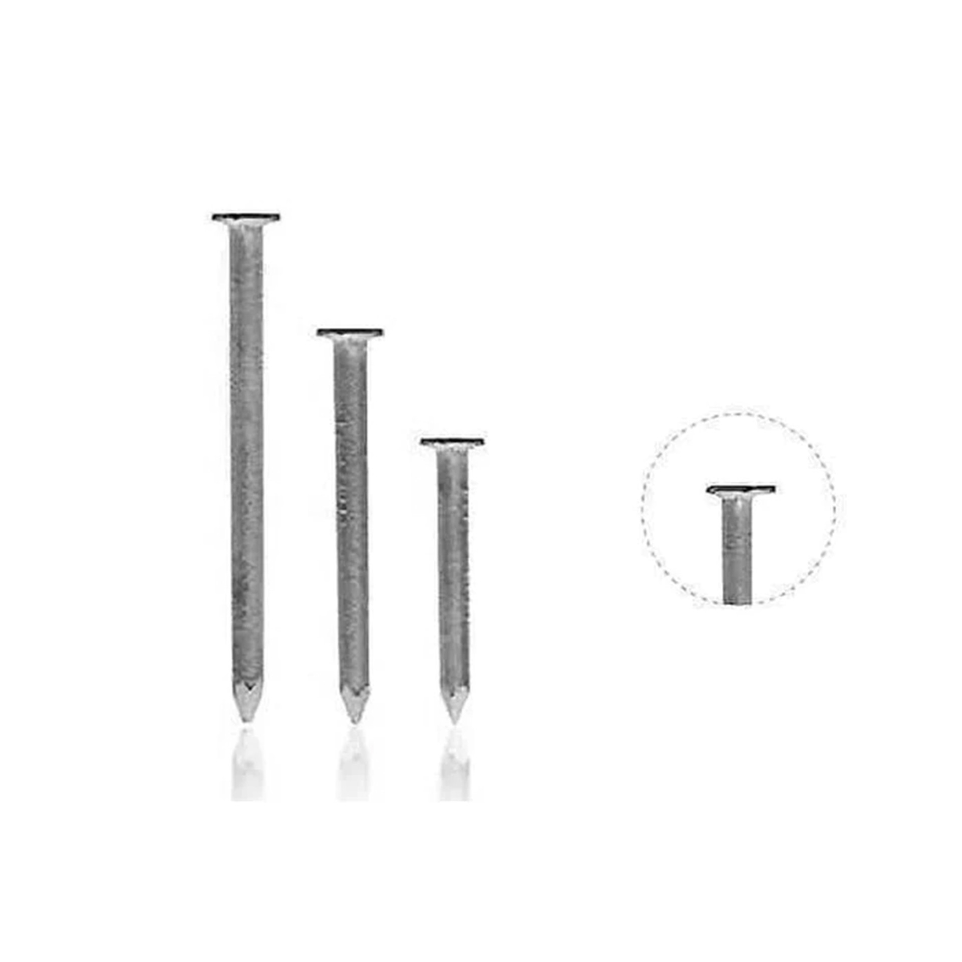 BIL Nails Cloutex Galv 50 x 2.8mm x 1kg