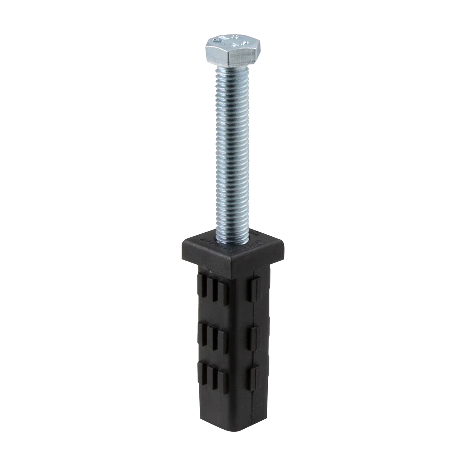 Fallshaw Fitting Threaded Tube End 25mm x 25mm w/M12 Bolt (-TTESQ25Z)