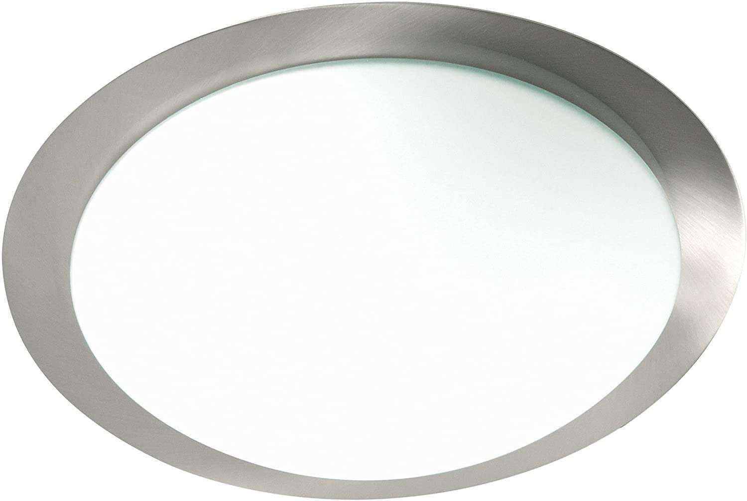 Ranex 3000.003 Milano Ceiling Lamp E27 60W Br. Chr/Glass
