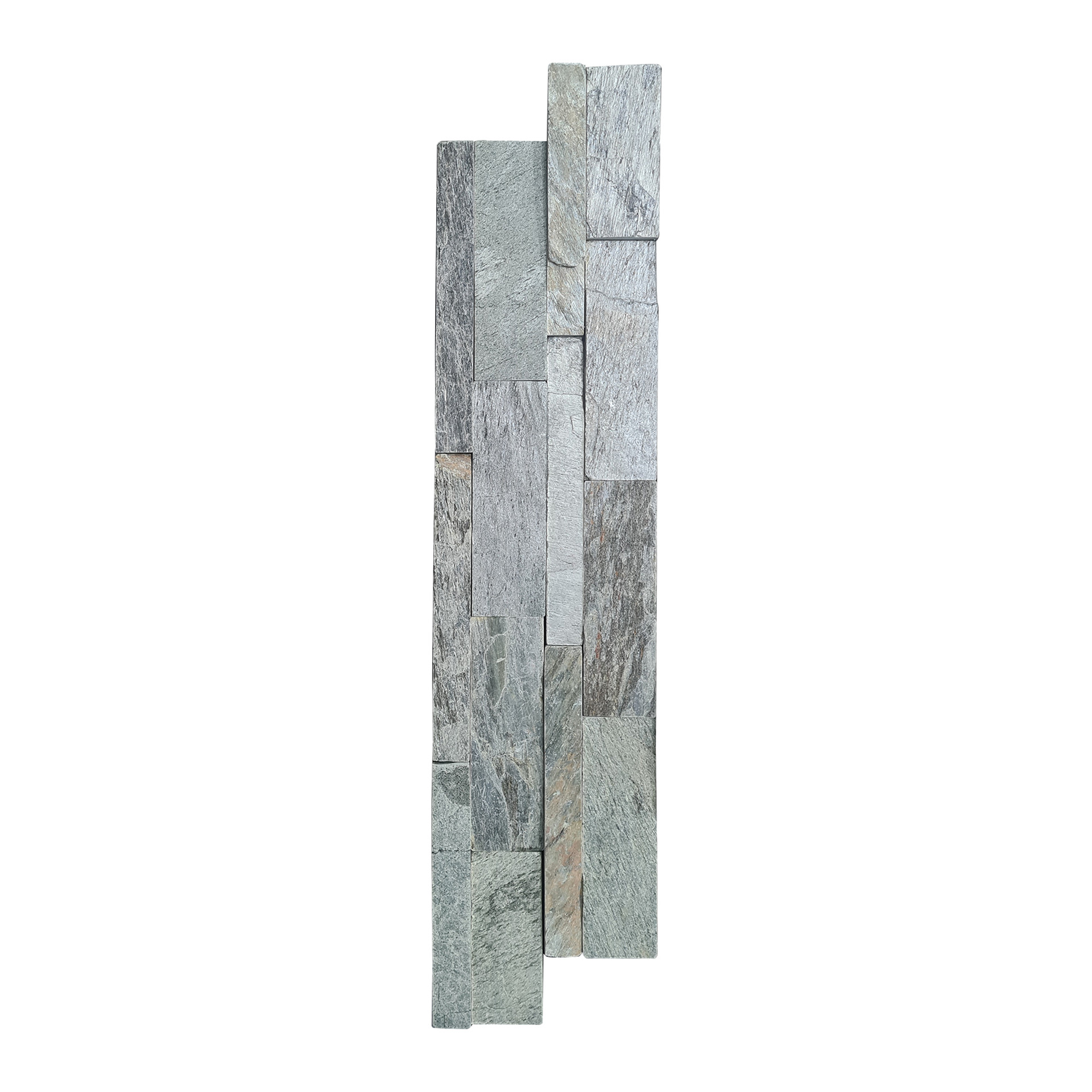Tripada Wall Tile 600x150 Cultured Stone Sliver Shine Natural (9pc/0.83sqm Ctn)