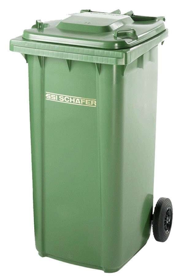 Schaefer Waste Wheely Bin 120L Green