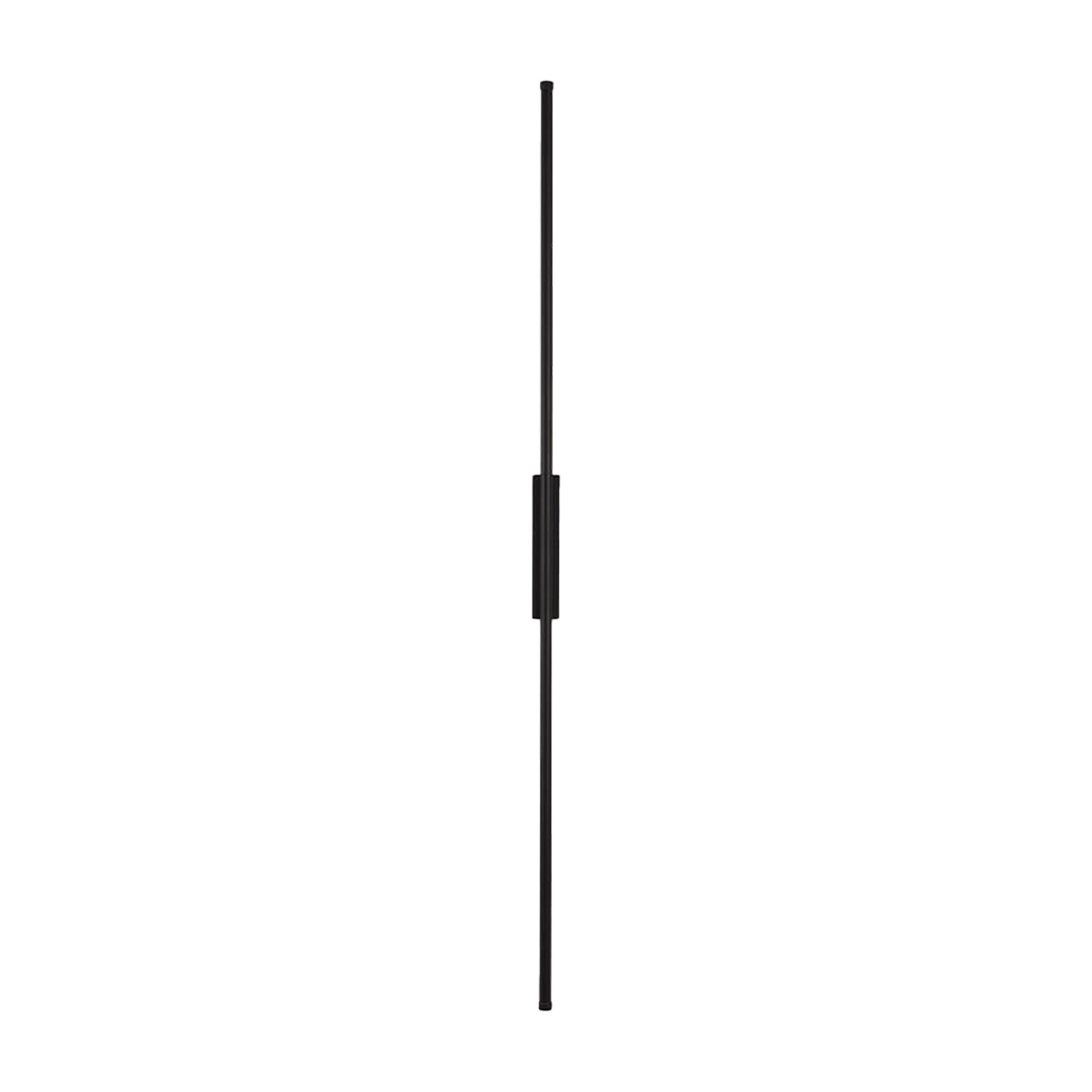 Wall Light IP23 LED Long Strip Aluminum PS Diffuser 1200mm 120Э B #WL8619-BK