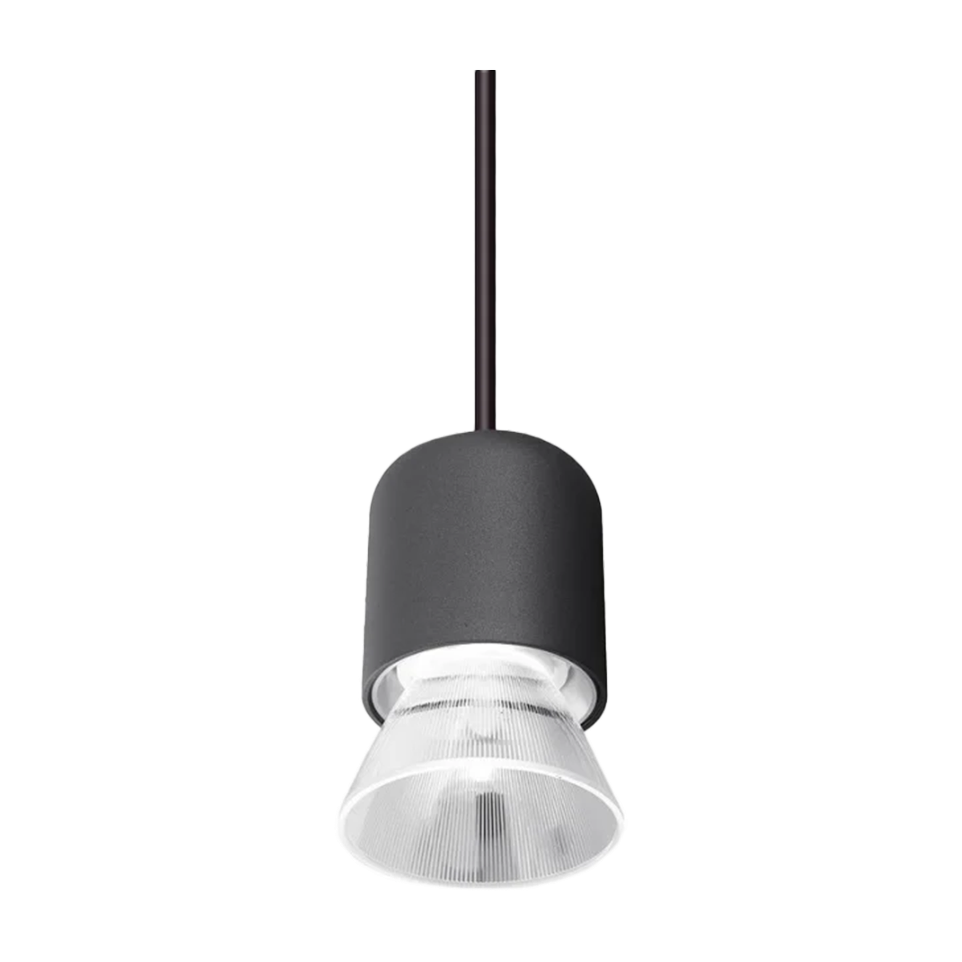 Light 7W 3000K 24D Black 48V 5