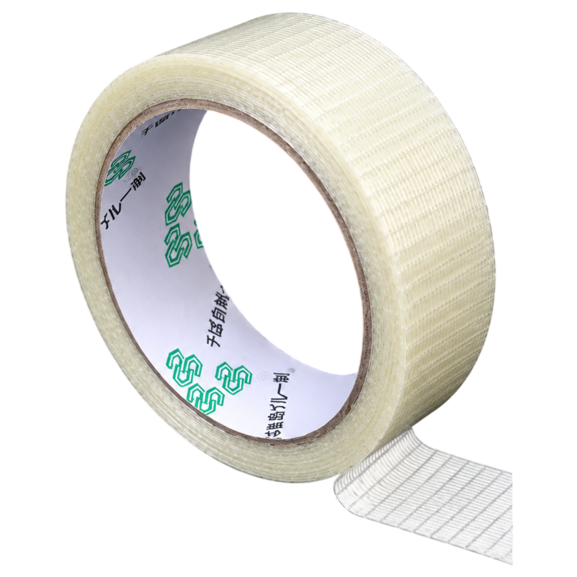 Bigteeth Heavy Duty Clear Fiberglass Tape 50mm x 20m