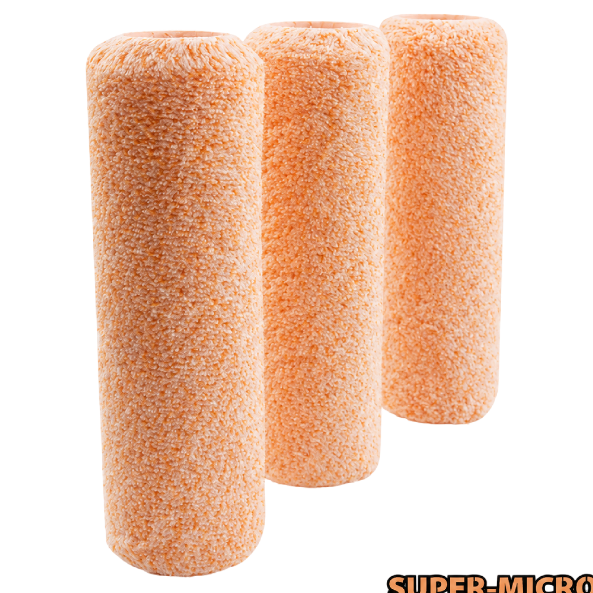 RollingDog Hi-Sheen Synthetic Velour Paint Mini Roller Covers 6'' x 3/16 2pc