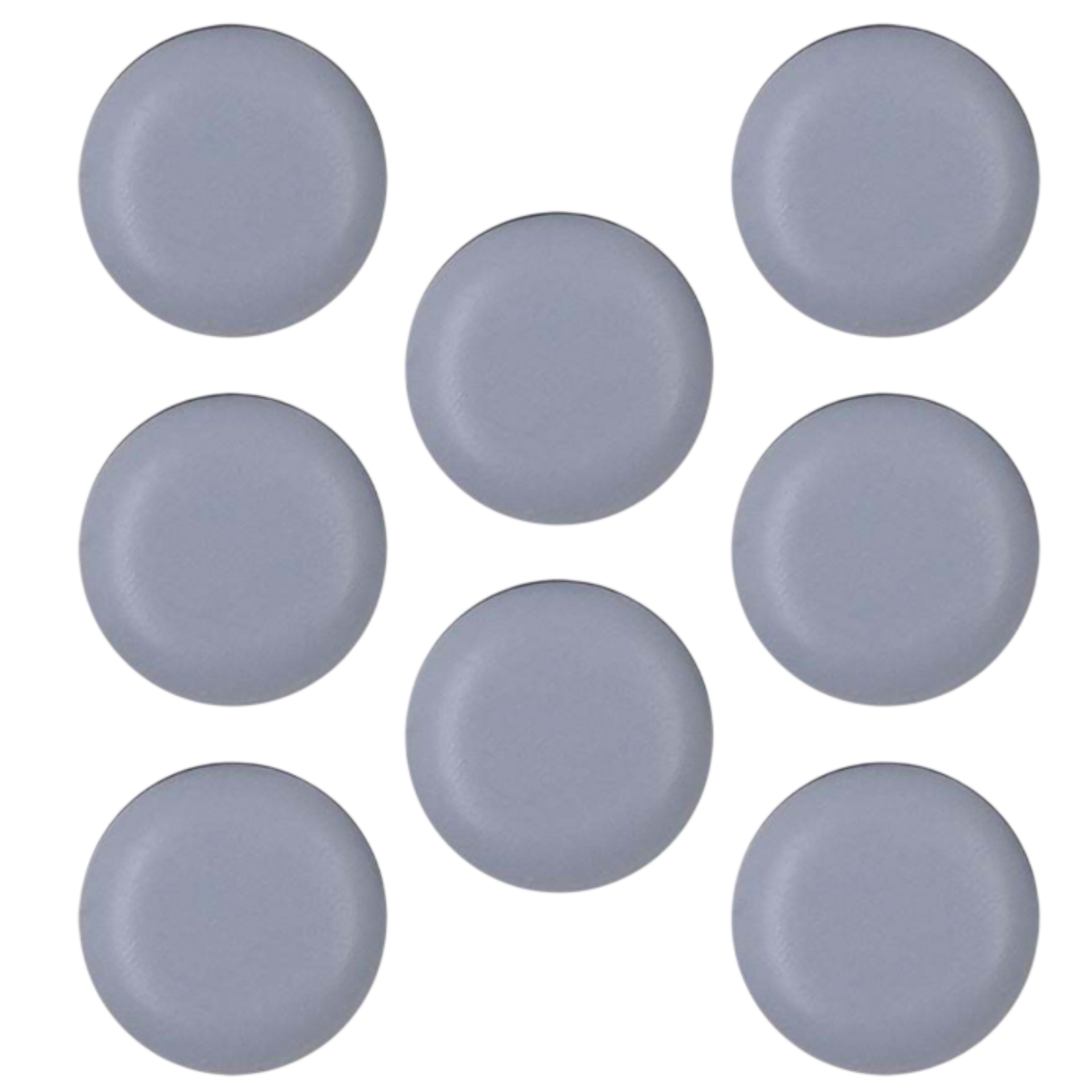 Bigteeth Furniture Sliding Pads Self Adhesive 25mm Dia 8pc