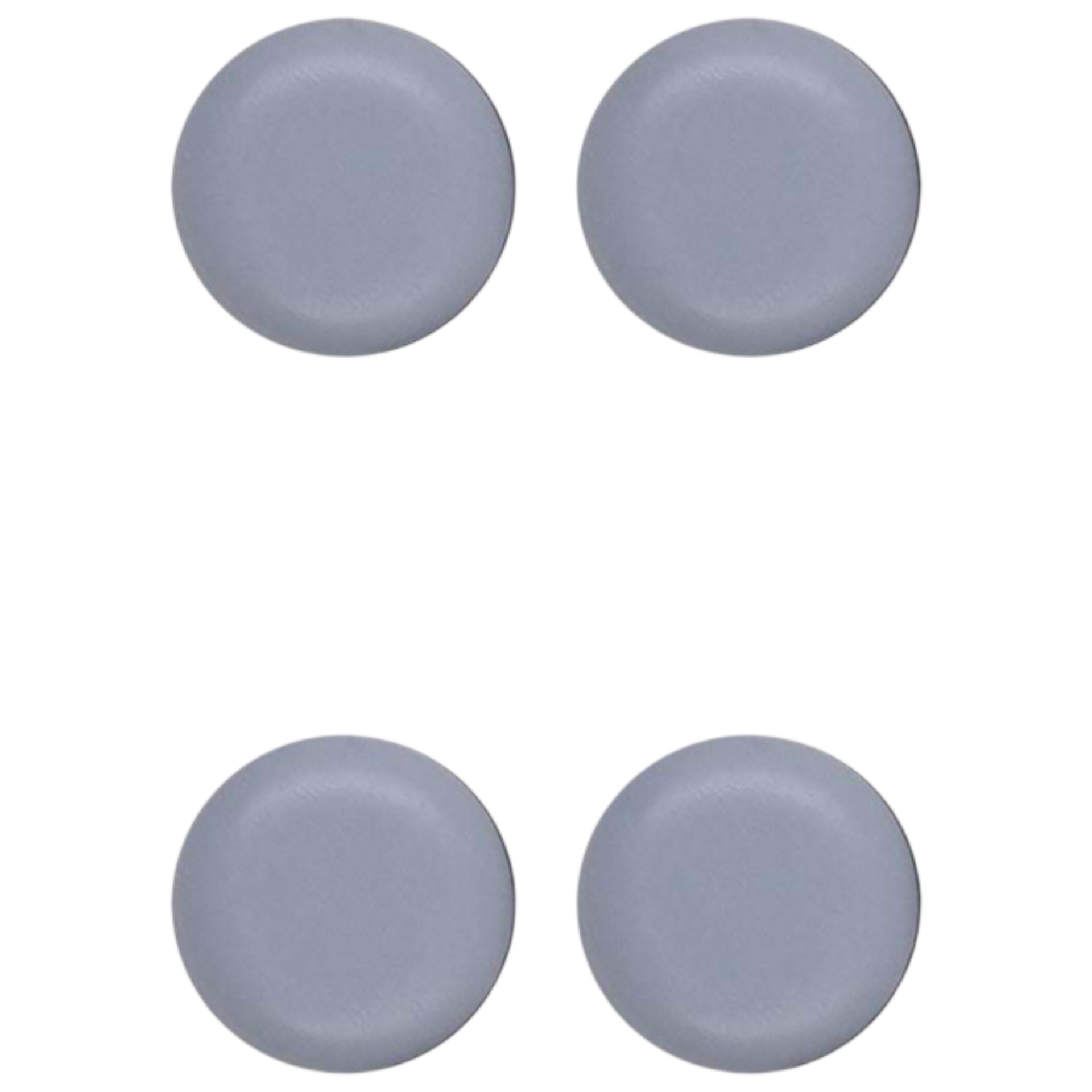 Bigteeth Teflon Furniture Sliding Pads Self Adhesive 30mm Dia 4pc