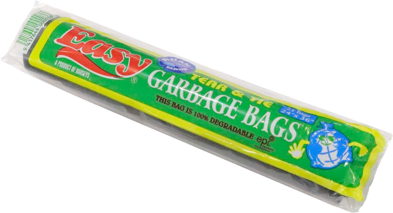 Green Garbage Bag 25pc