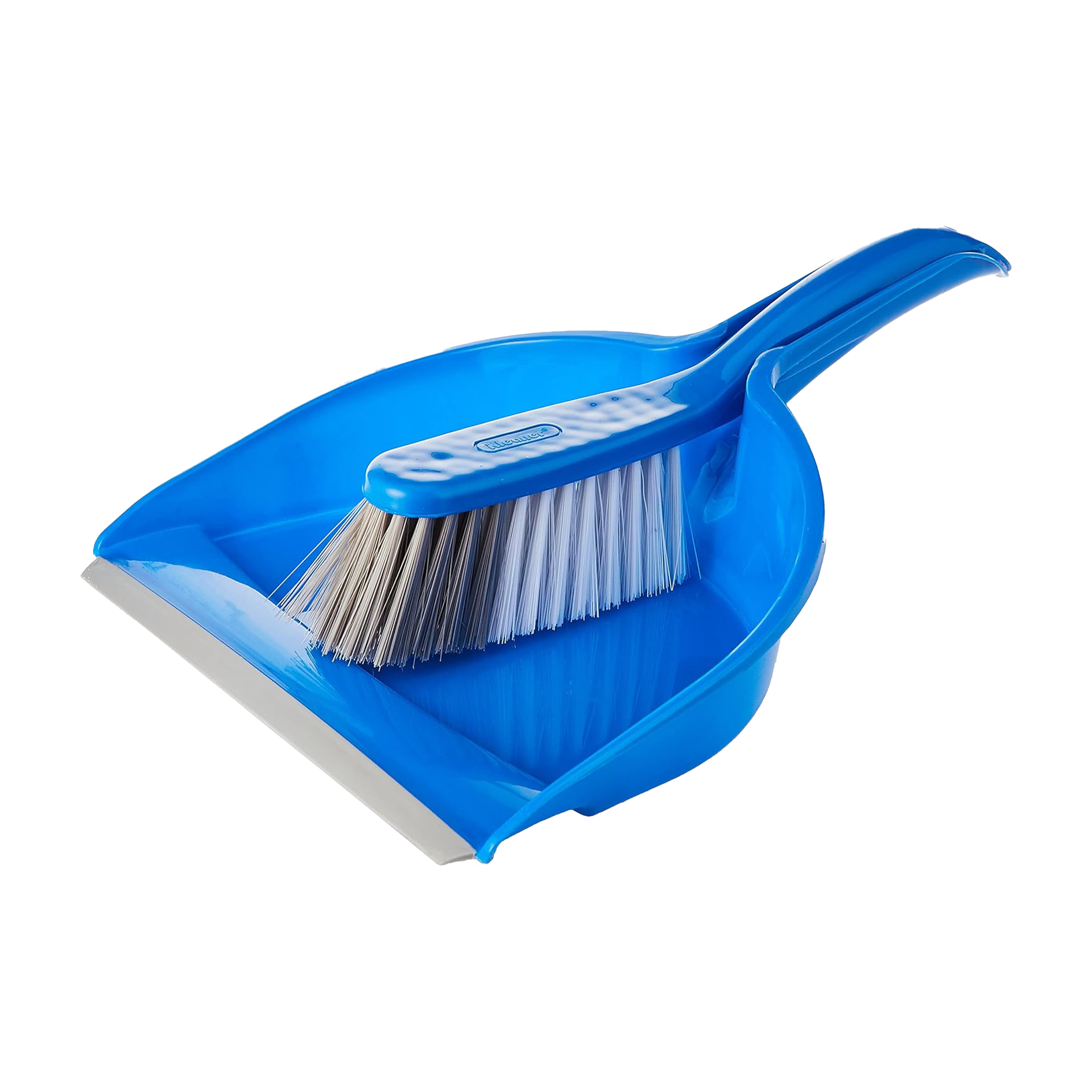 Kleaner Plastic Dustpan Set Rubber Lip