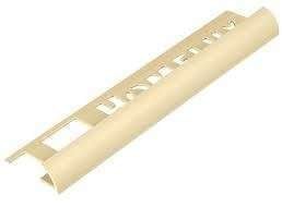 Evia Tile Trim 10mm x 2.5M PVC Round Edge Ivory