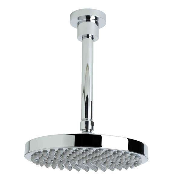 Ram Rain Shower 200mm w/ 200mm Dropper Round CP