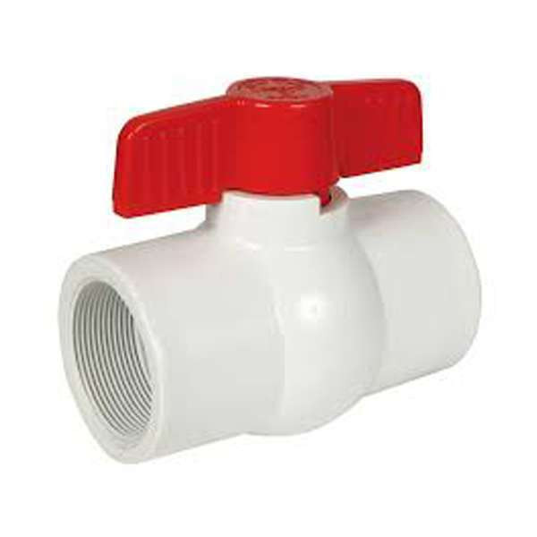 PVC Ball Valve Threaded 1 1/4"