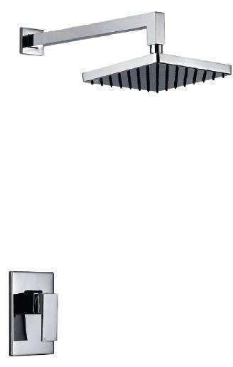 Inox Fabia Rainhead Shower Mixer CP