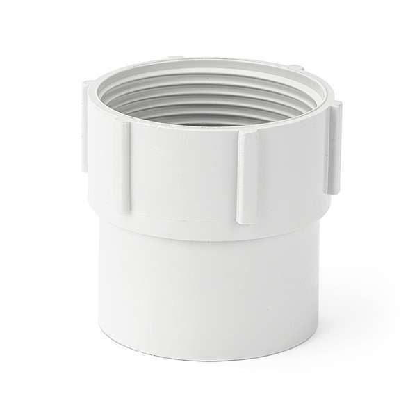 PVC Waste Valve Socket 50mm (Male Iron to PVC)